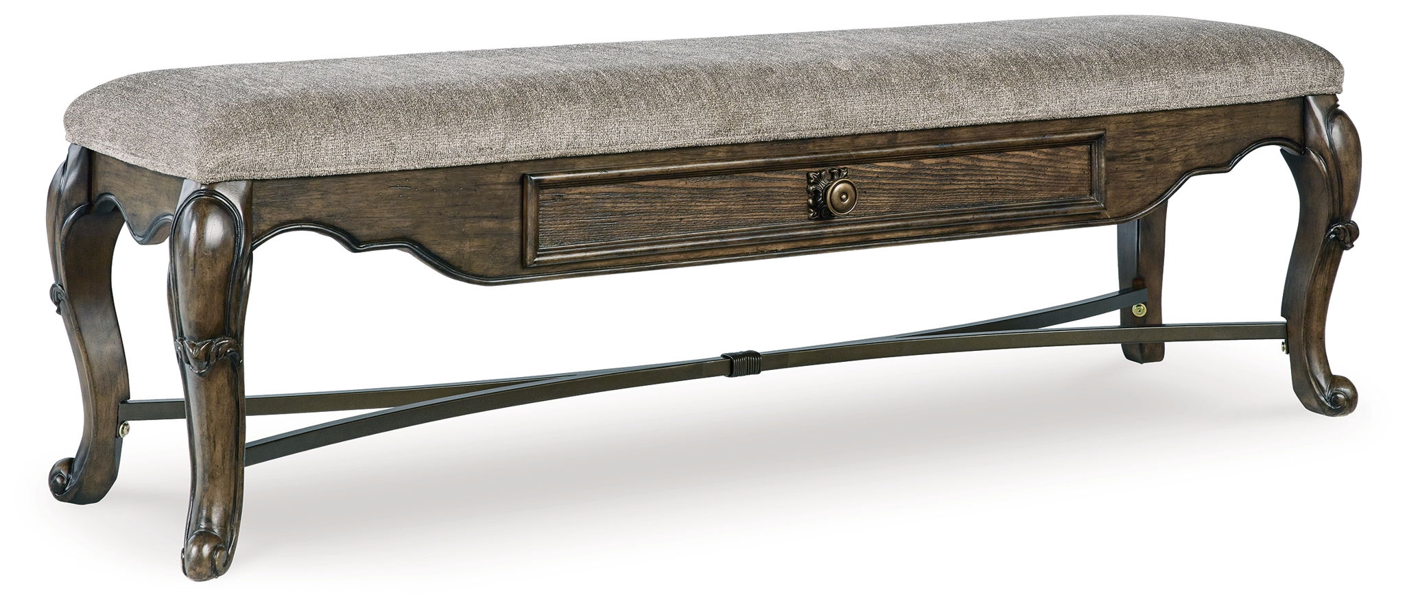 Maylee - Dark Brown - Upholstered Storage Bench - Urban Living Furniture (Los Angeles, CA)