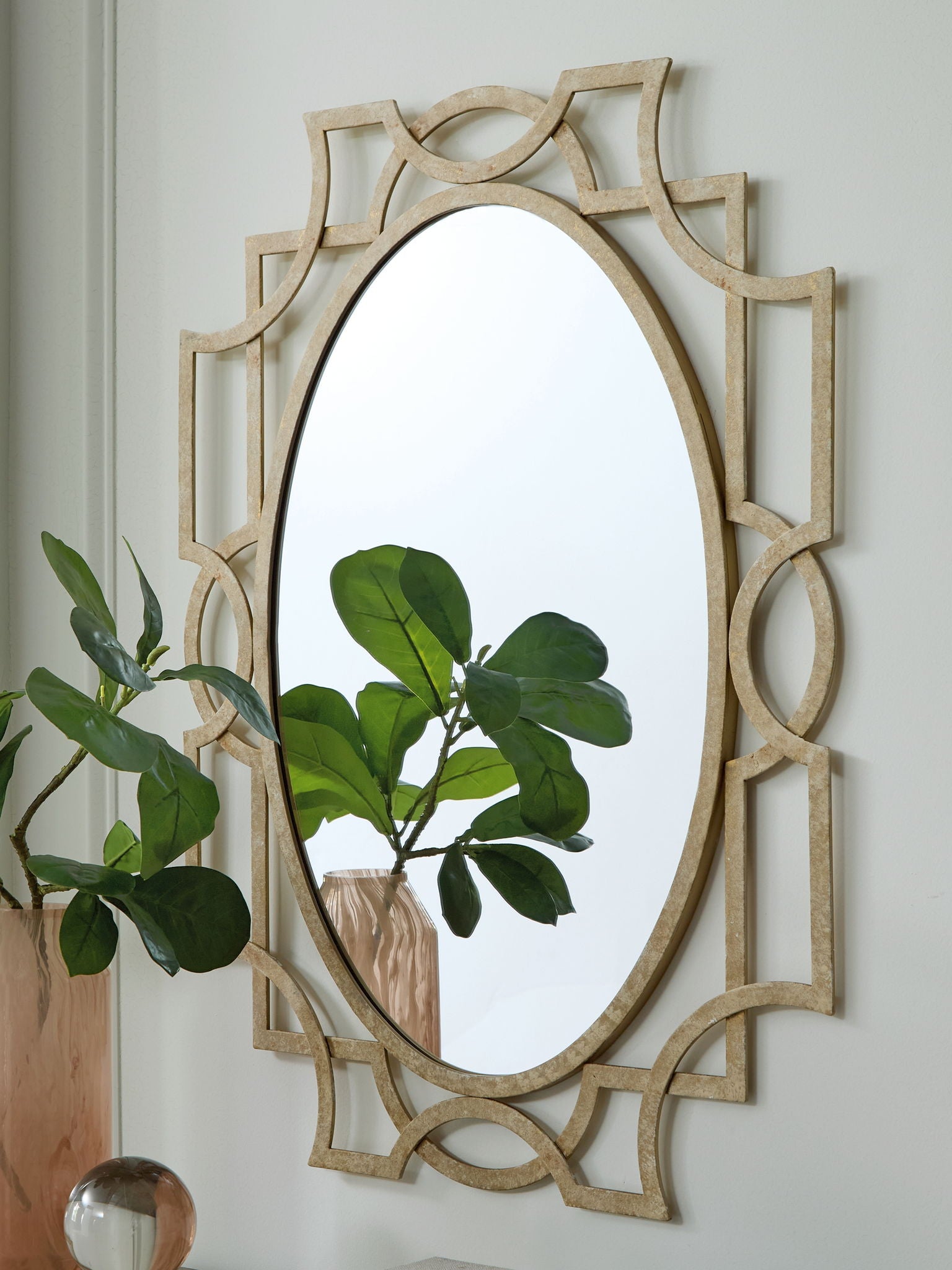 Fulkmore - Antique Gold Finish - Accent Mirror - Urban Living Furniture (Los Angeles, CA)