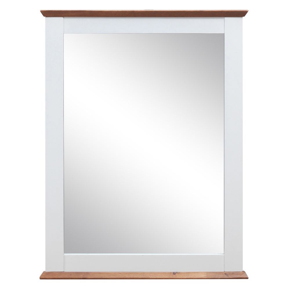 Farah - Mirror - White & Oak - Urban Living Furniture (Los Angeles, CA)