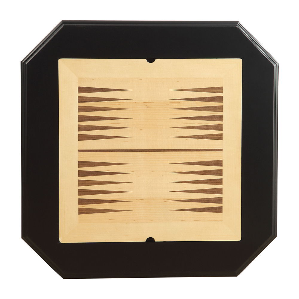 Bishop - Wood Game Table - Black - Urban Living Furniture (Los Angeles, CA)
