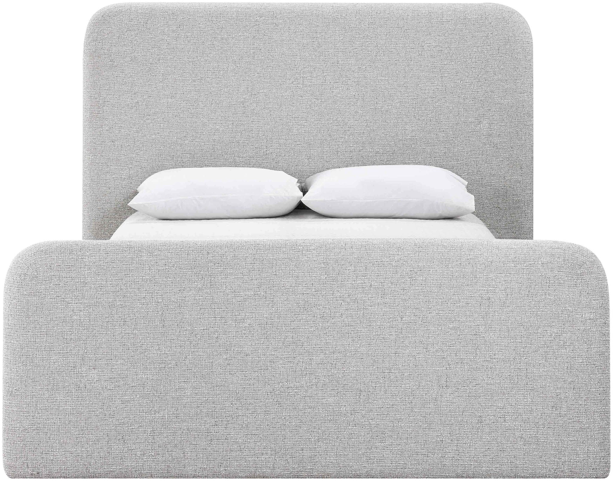 Fira - Linen Textured Fabric Upholstered Bed - Urban Living Furniture (Los Angeles, CA)