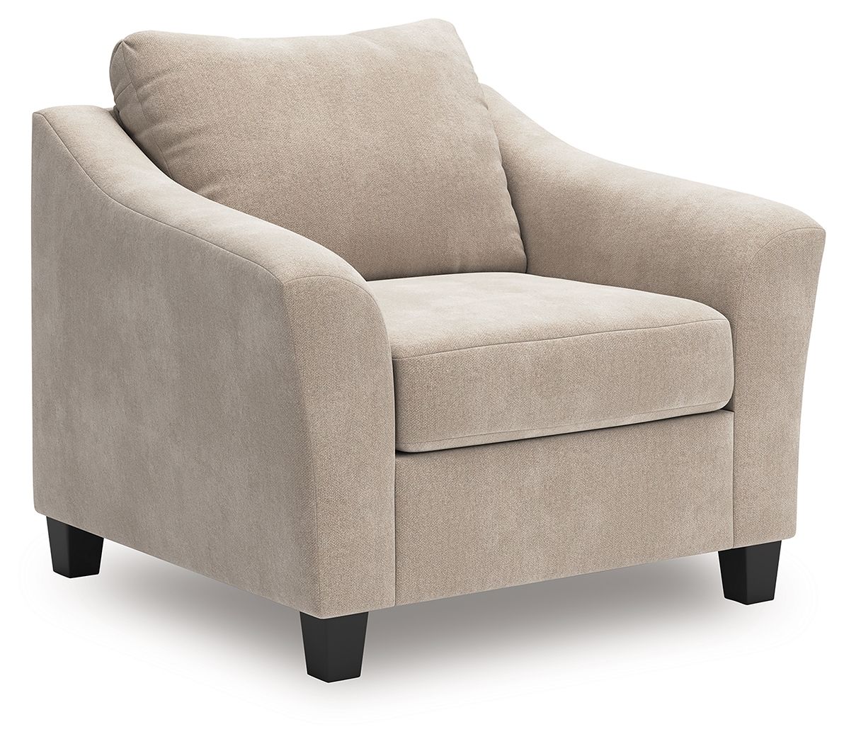 Willarae - Taupe - 2 Pc. - Chair And A Half, Ottoman - Urban Living Furniture (Los Angeles, CA)
