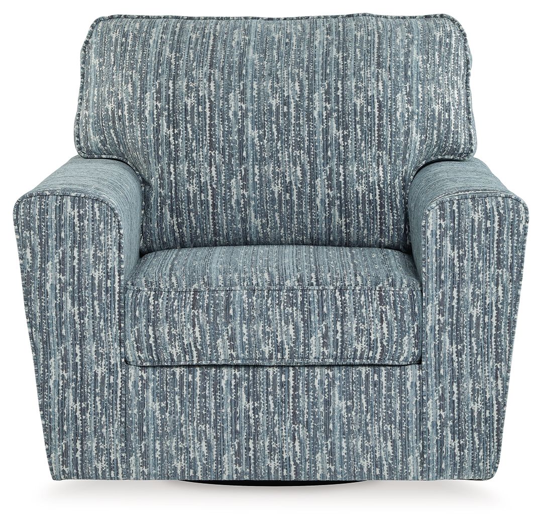 Aterburm - Twilight - Swivel Accent Chair - Urban Living Furniture (Los Angeles, CA)