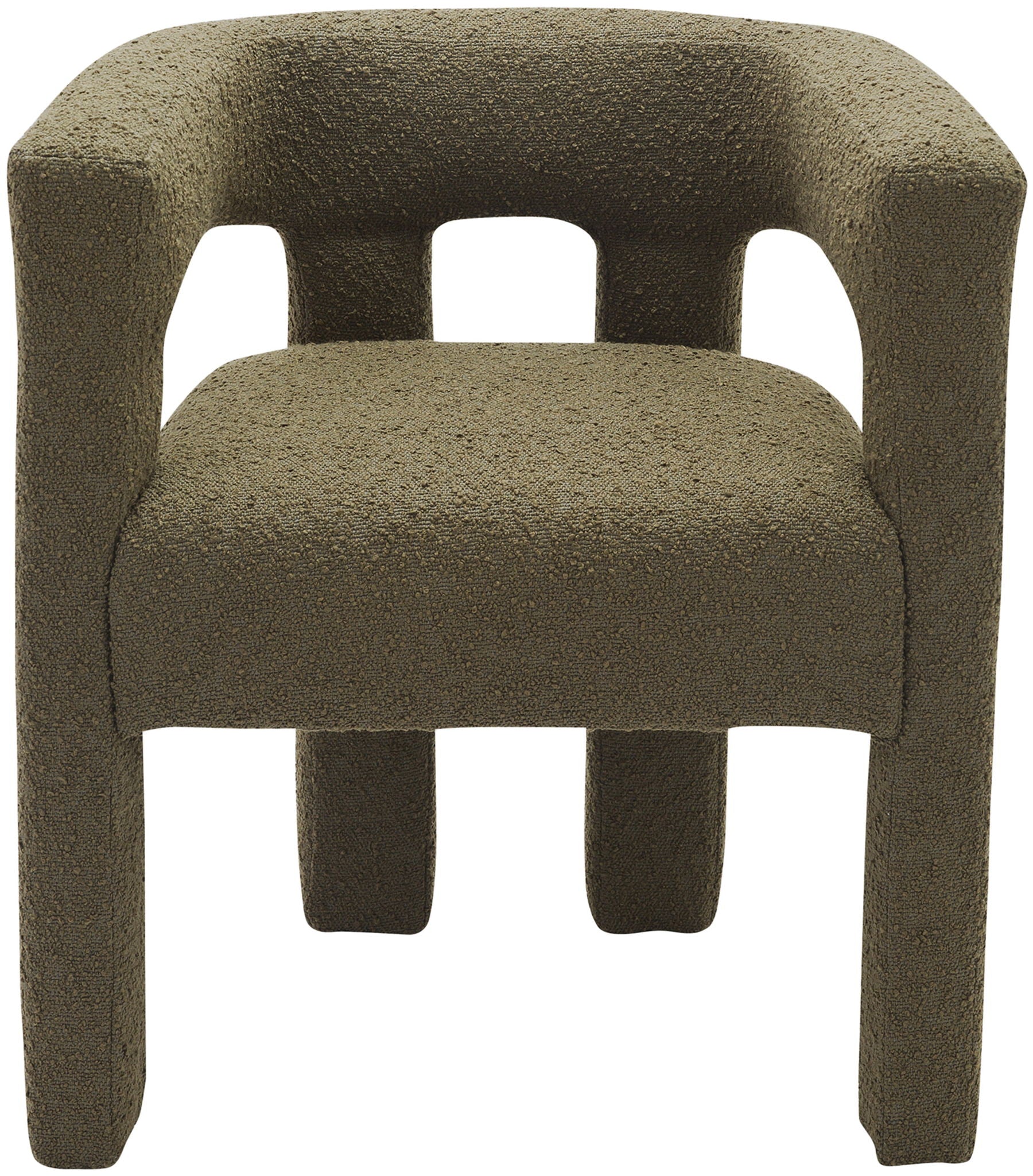 Athena - Boucle Fabric Dining Chair - Urban Living Furniture (Los Angeles, CA)