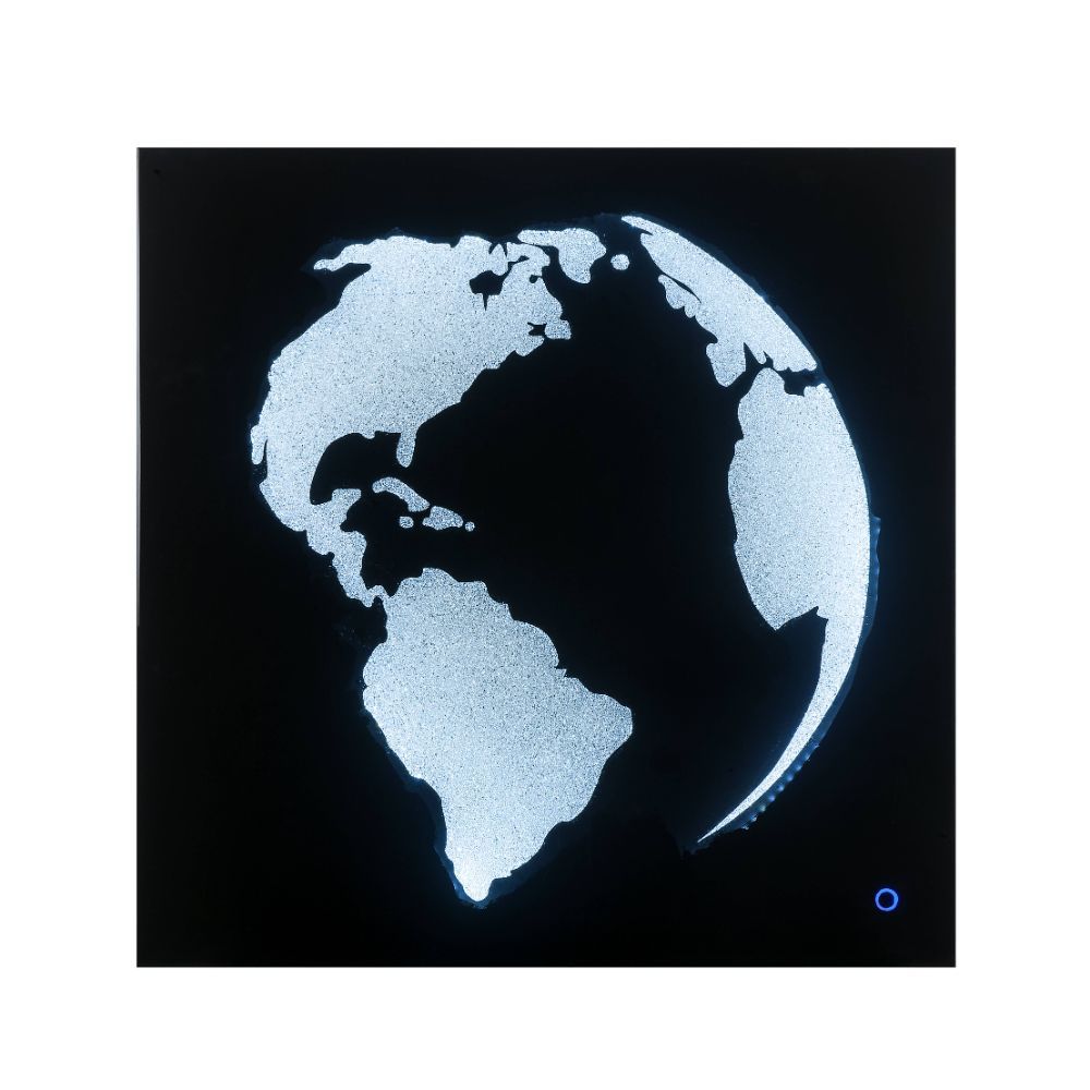 Adamas - Wall Art - Smoky Glass & Faux Crystal - Urban Living Furniture (Los Angeles, CA)