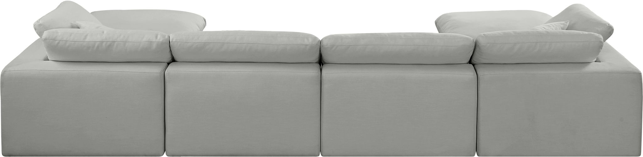 Comfy - 6 Piece Linen Modular Double Chaise Sectional - Urban Living Furniture (Los Angeles, CA)