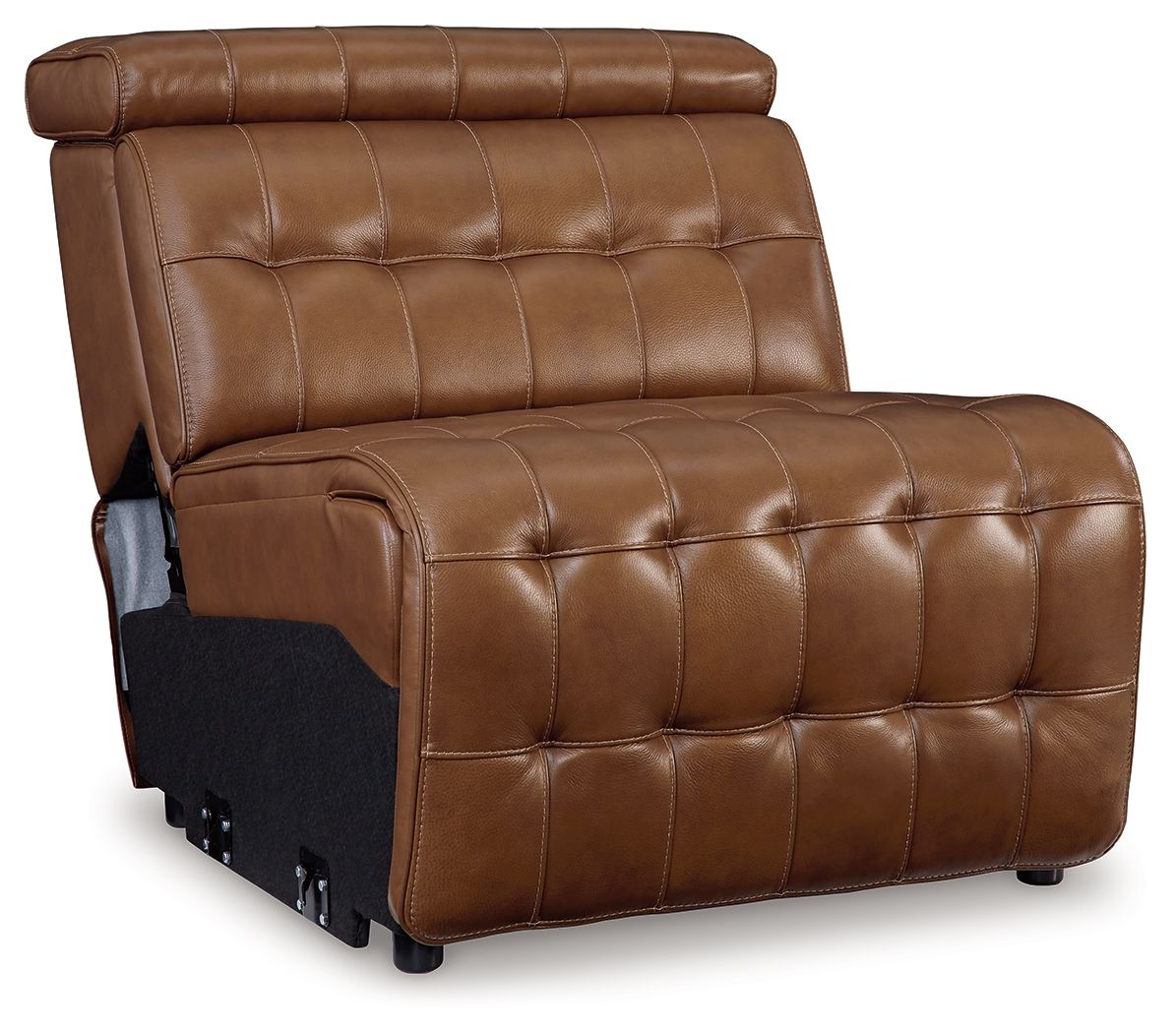 Temmpton - Chocolate - Armless Chair / Manual Headrest - Urban Living Furniture (Los Angeles, CA)