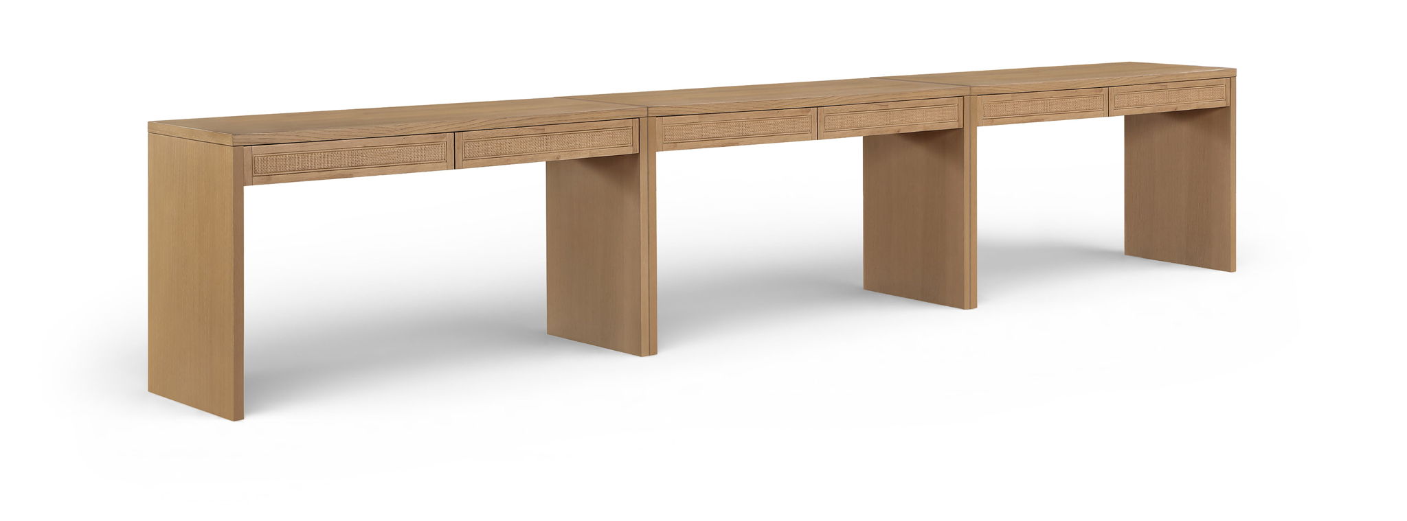 Avro - Solid Wood And Oak Veneer Desk - Urban Living Furniture (Los Angeles, CA)