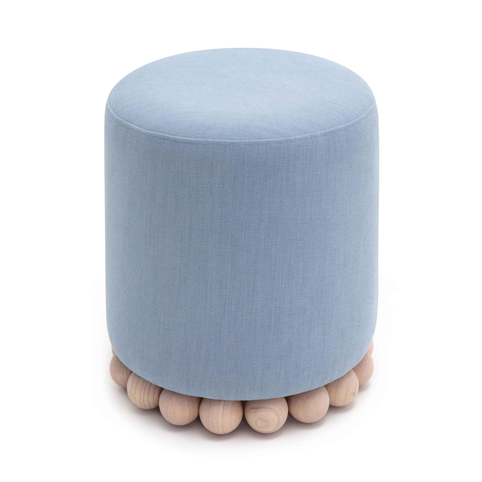 Dex - Upcycled Fabric Ottoman - Urban Living Furniture (Los Angeles, CA)