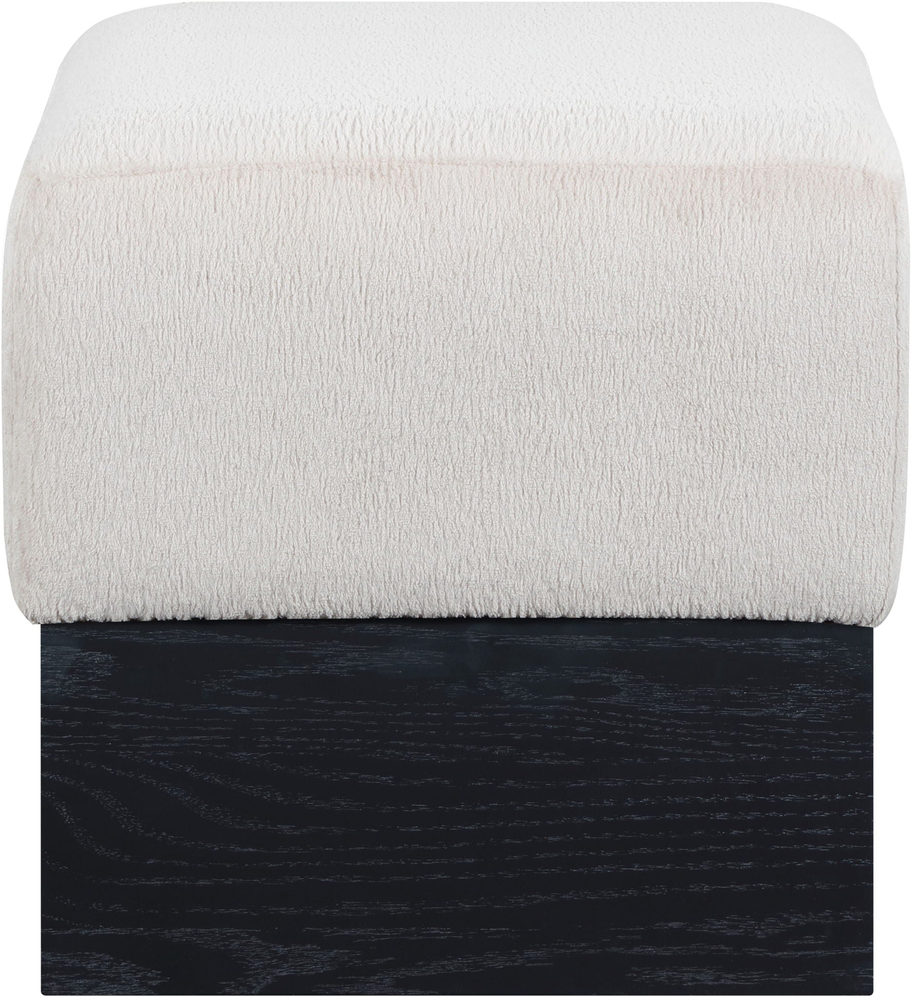 Havre - Ottoman / Stool With Black Base - Urban Living Furniture (Los Angeles, CA)