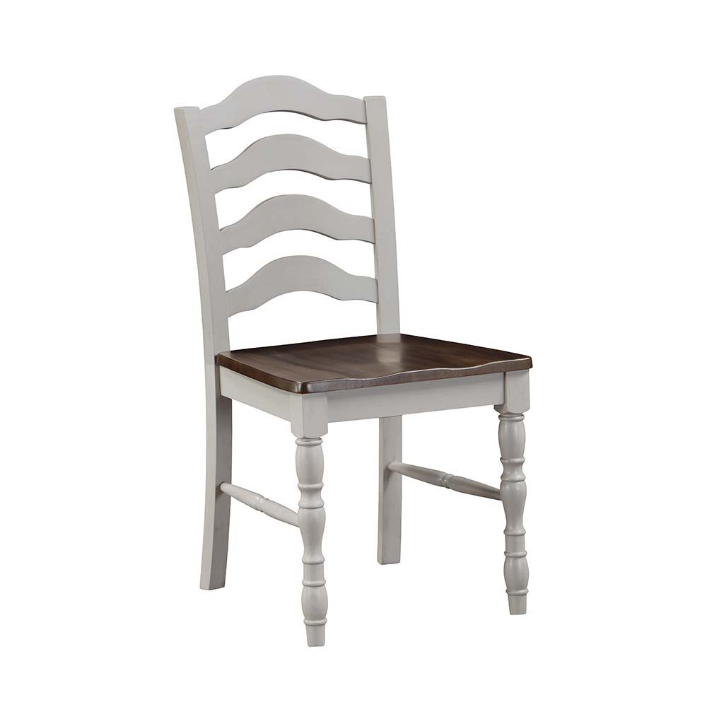 Bettina - Dining Set (5 Piece) - Antique White & Weathered Oak - Urban Living Furniture (Los Angeles, CA)