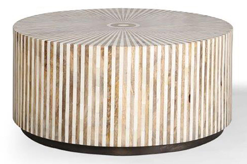 Crossings - Downtown Cocktail Table With 2 Chairside Tables - Amber