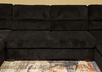 SimpleJoy - Armless Loveseat - Onyx - Urban Living Furniture (Los Angeles, CA)