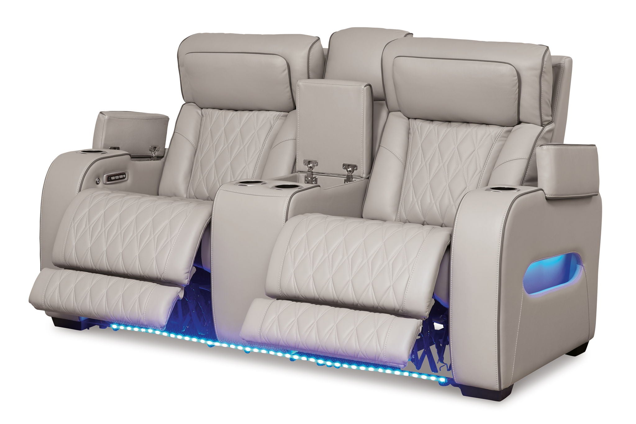 Boyington - Power Reclining Loveseat With Console/Adj Hdrst - Urban Living Furniture (Los Angeles, CA)