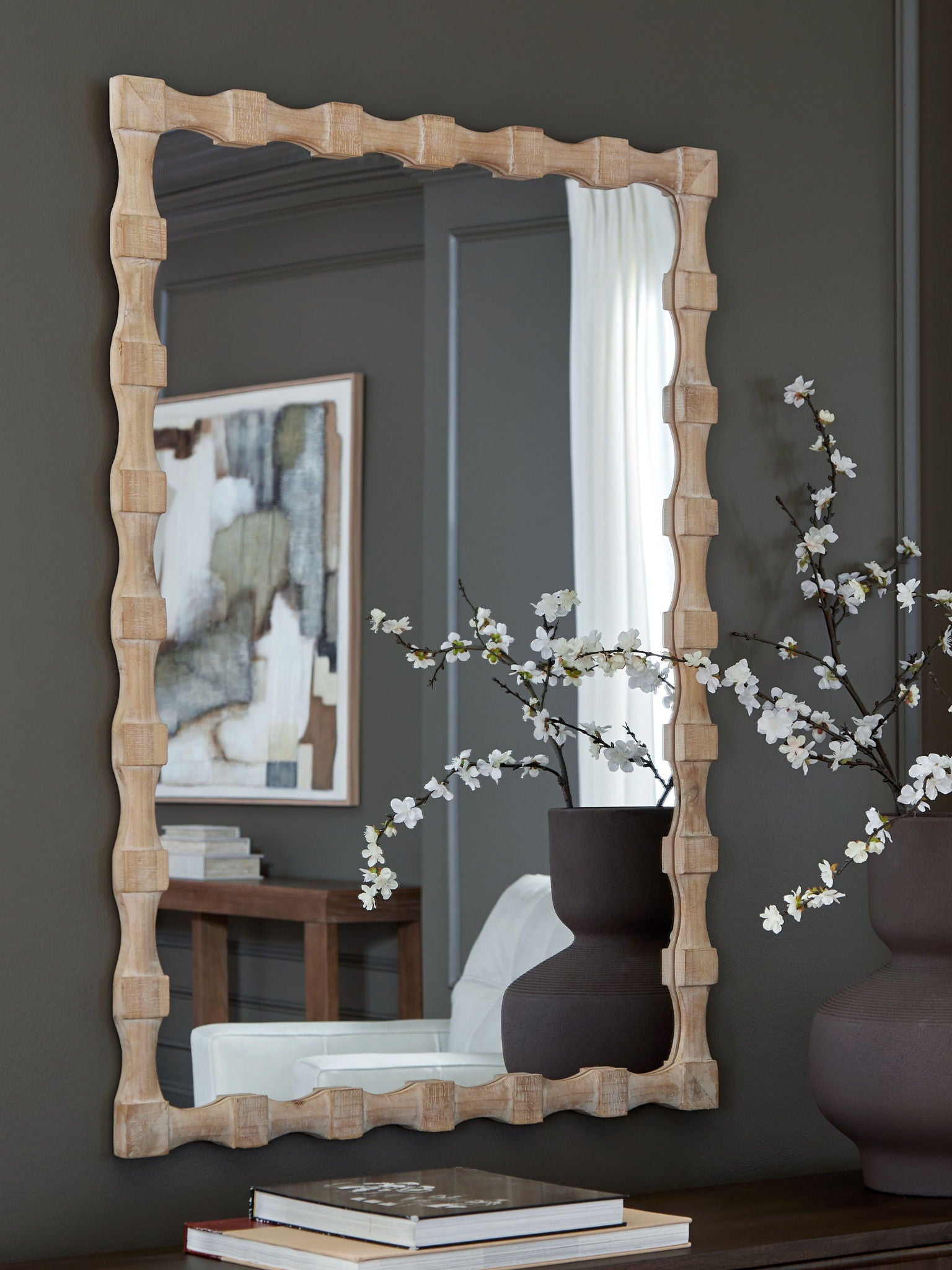 Acelmore - Light Brown - Accent Mirror - Urban Living Furniture (Los Angeles, CA)