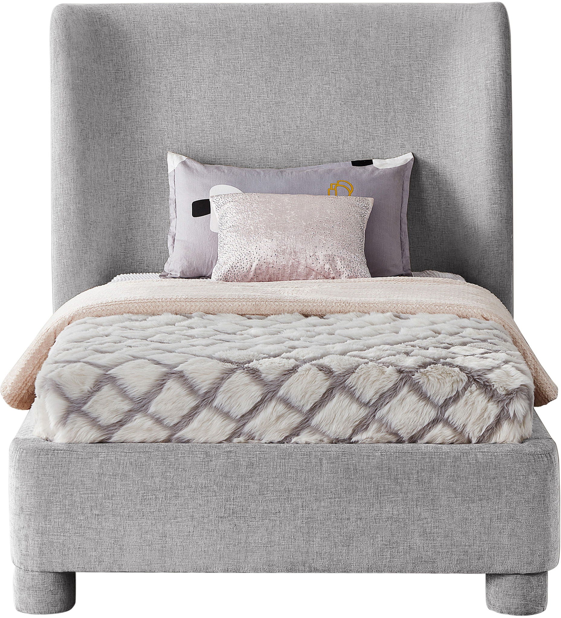 Penny - Chenille Fabric Bed - Urban Living Furniture (Los Angeles, CA)