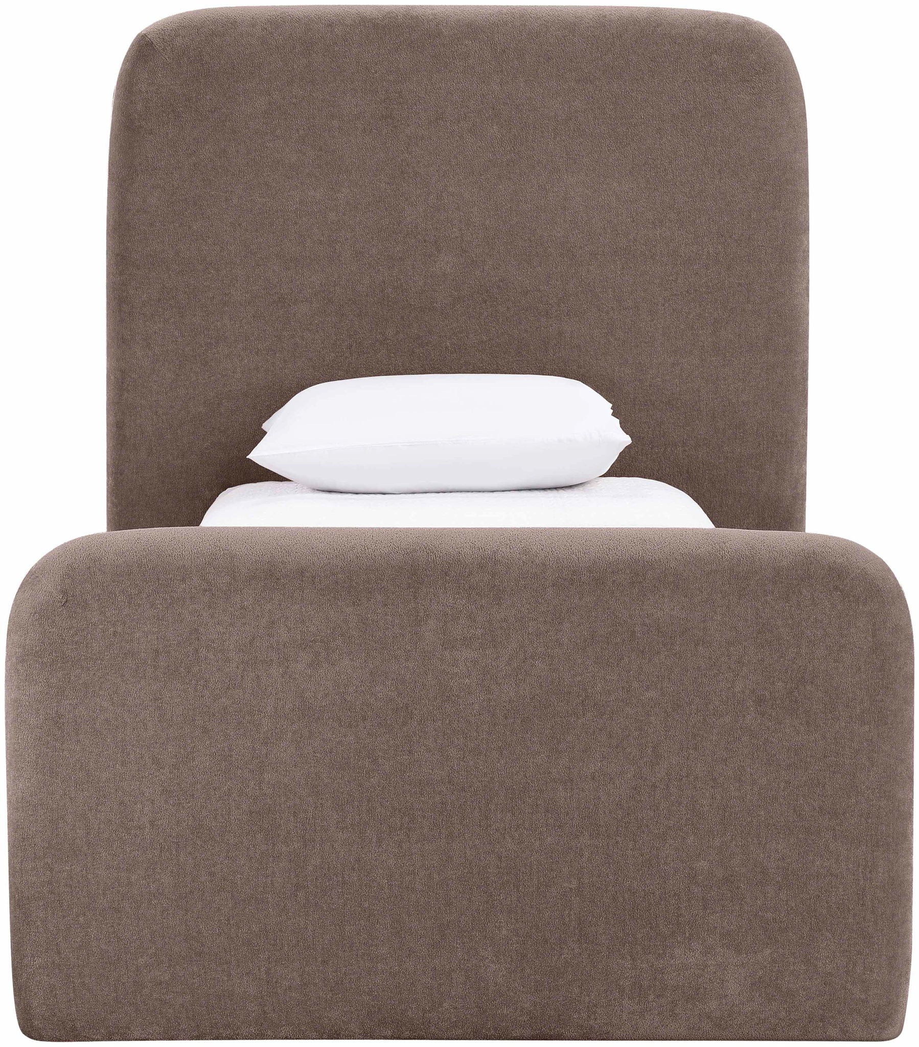 Fira - Chenille Fabric Upholstered Bed - Urban Living Furniture (Los Angeles, CA)