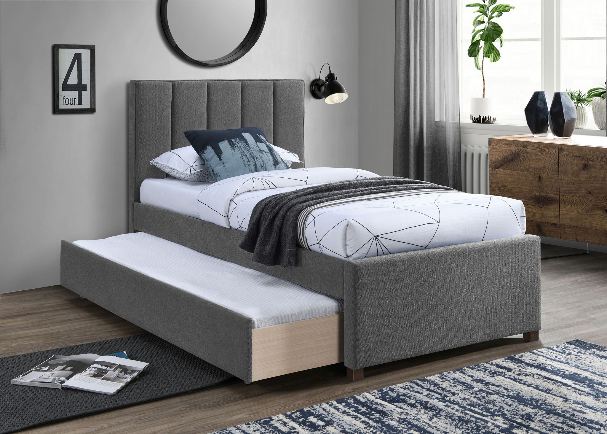 Harper - Twin Trundle Bed - Urban Living Furniture (Los Angeles, CA)