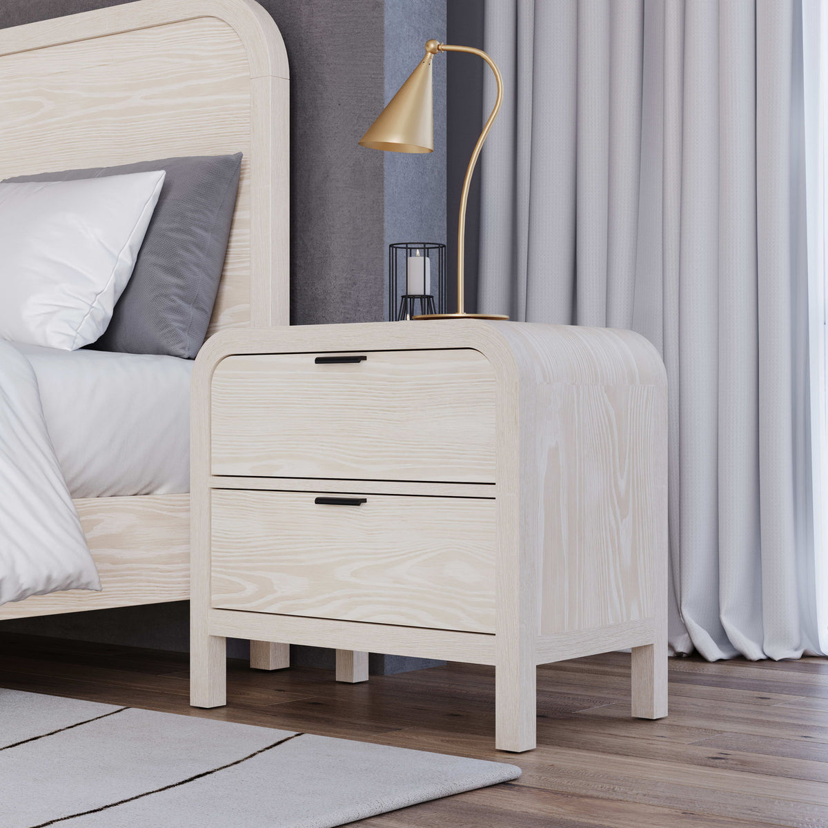 Drake - USB-Charging Nightstand