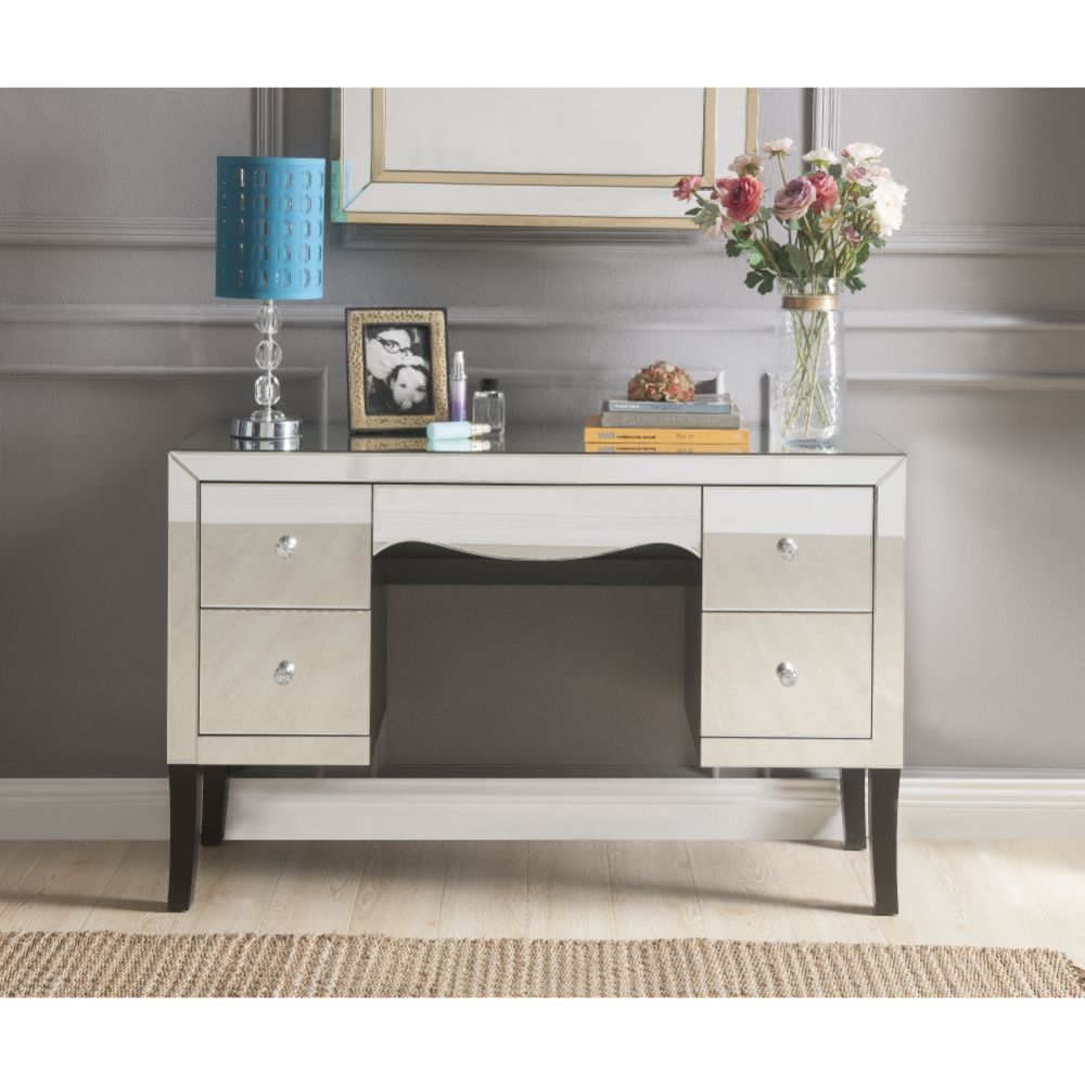 Ratana - Vanity Desk - Mirrored - Urban Living Furniture (Los Angeles, CA)