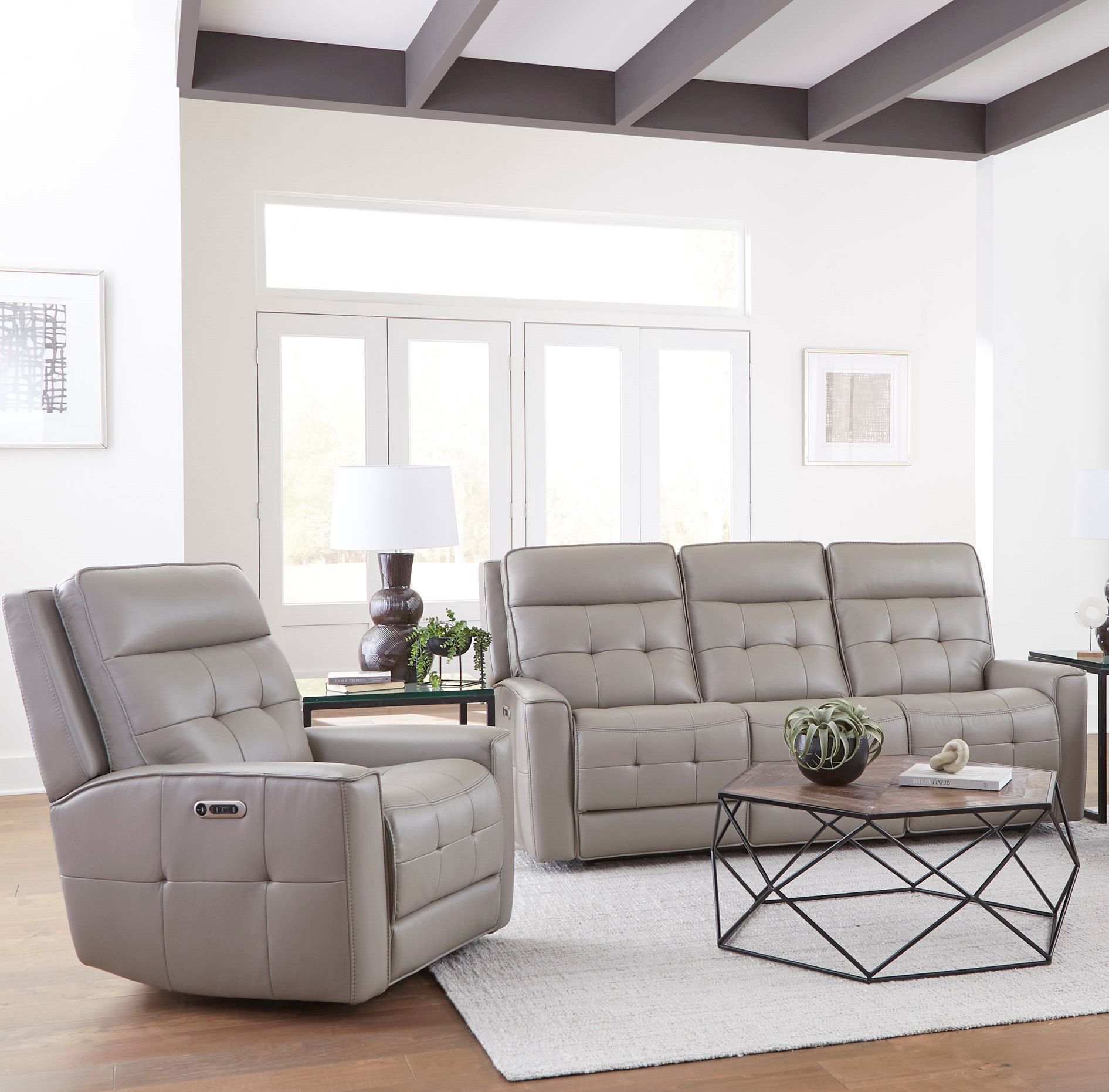 Canterbury - Power Reclining Sofa Set - Urban Living Furniture (Los Angeles, CA)