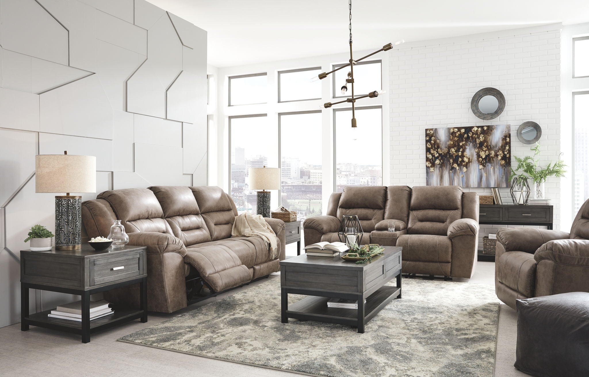 Stoneland - Power Reclining Living Room Set - Urban Living Furniture (Los Angeles, CA)