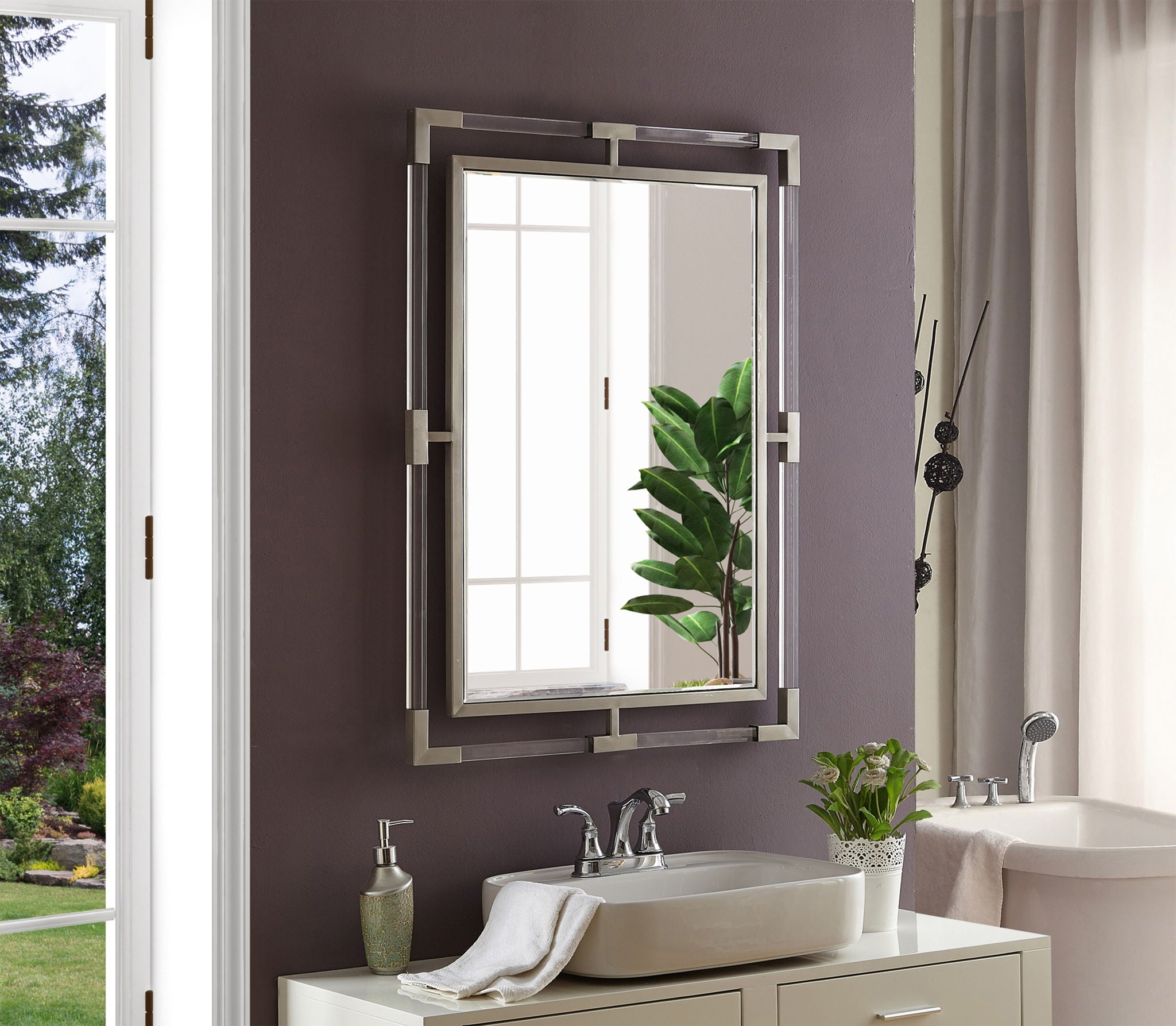 Ghost - Mirror Rectangular - Urban Living Furniture (Los Angeles, CA)