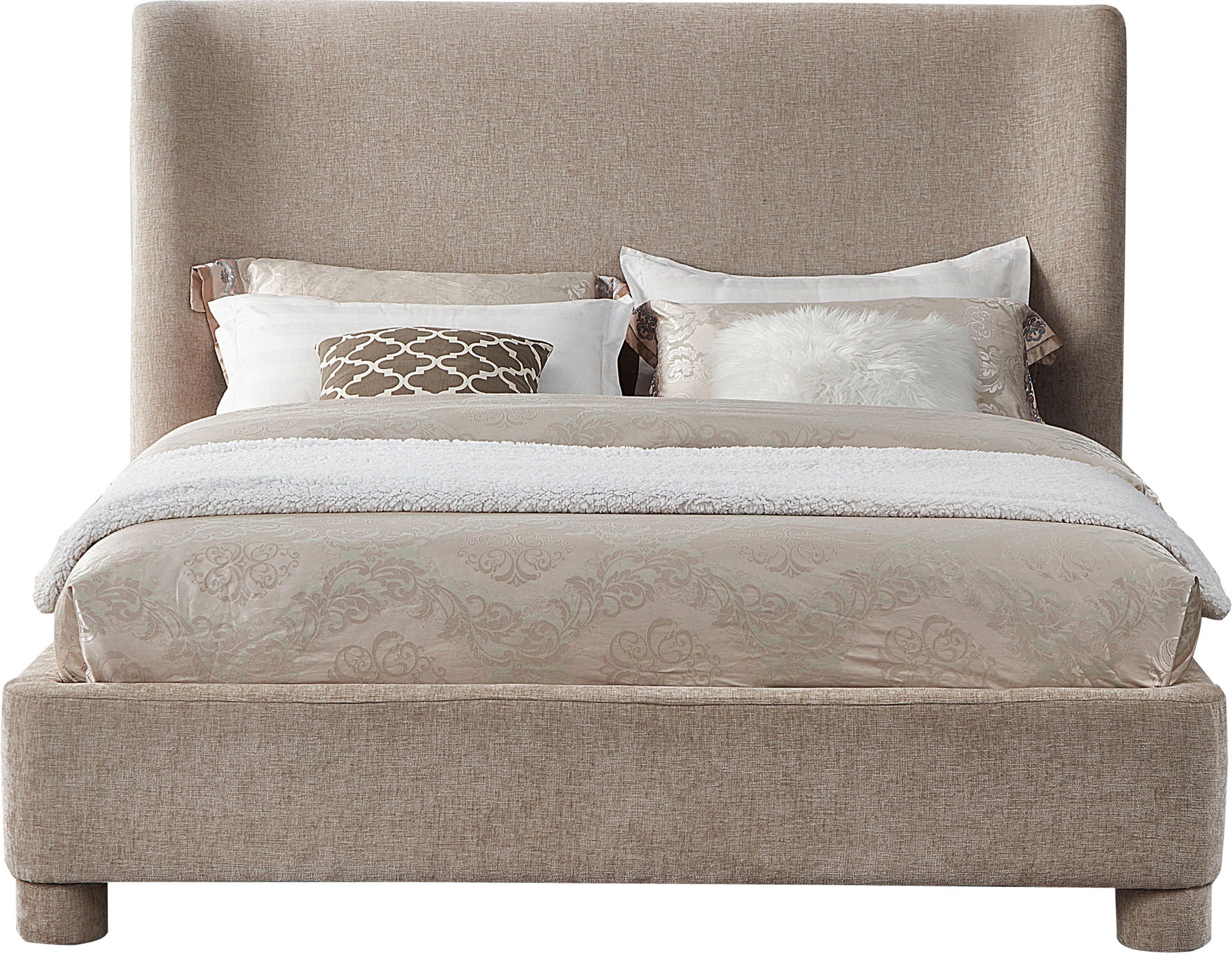 Penny - Chenille Fabric Bed - Urban Living Furniture (Los Angeles, CA)