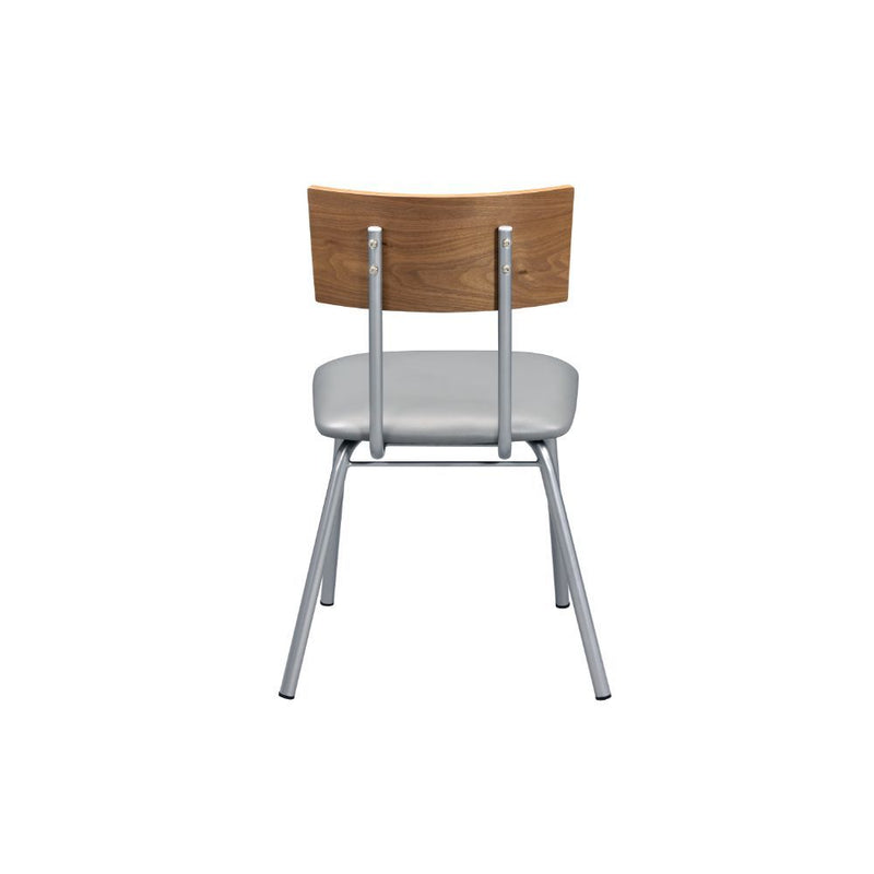 Jurgen - Side Chair (Set of 2) - PU & Silver - Urban Living Furniture (Los Angeles, CA)