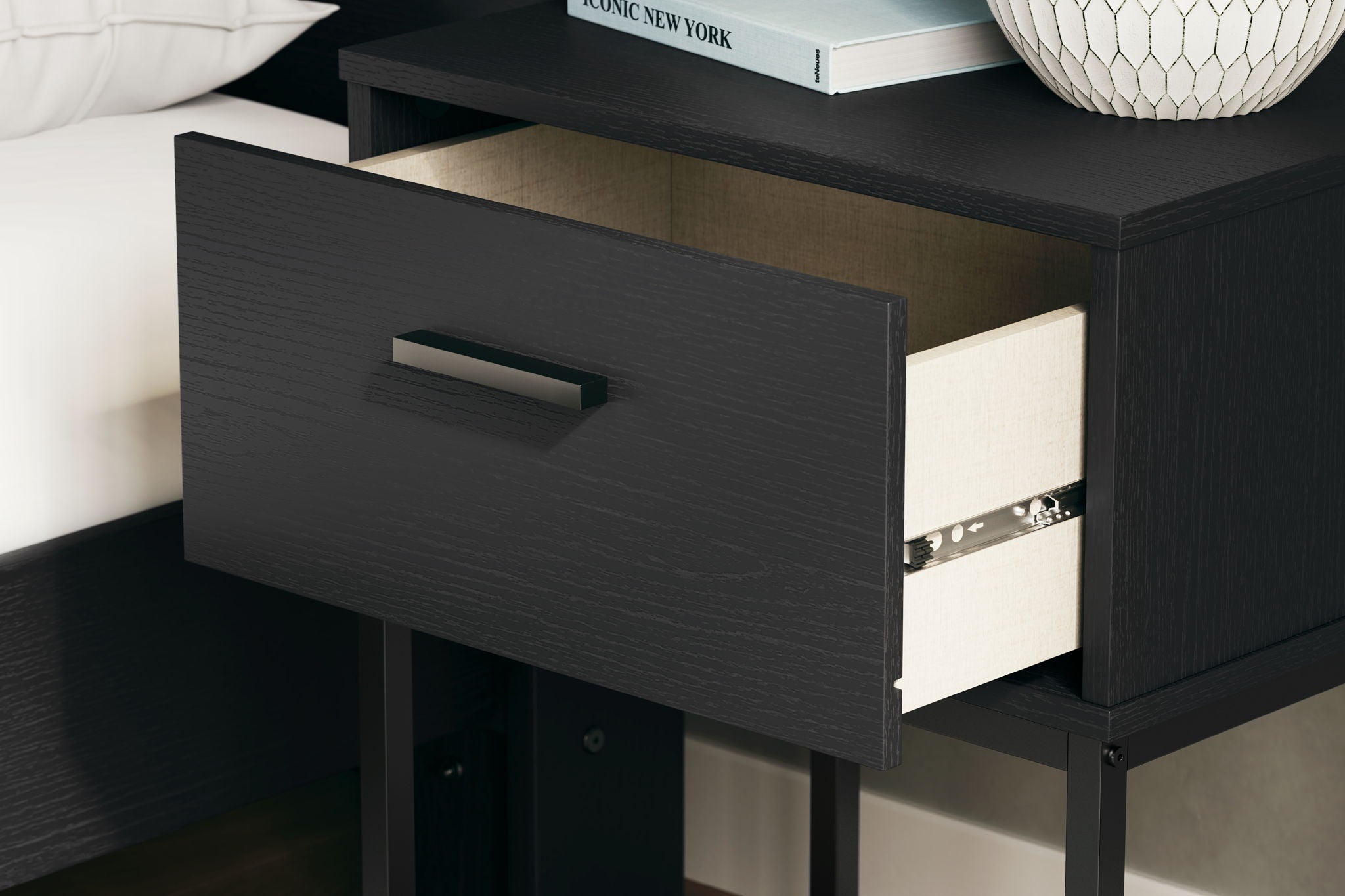 Socalle - One Drawer Night Stand - Urban Living Furniture (Los Angeles, CA)