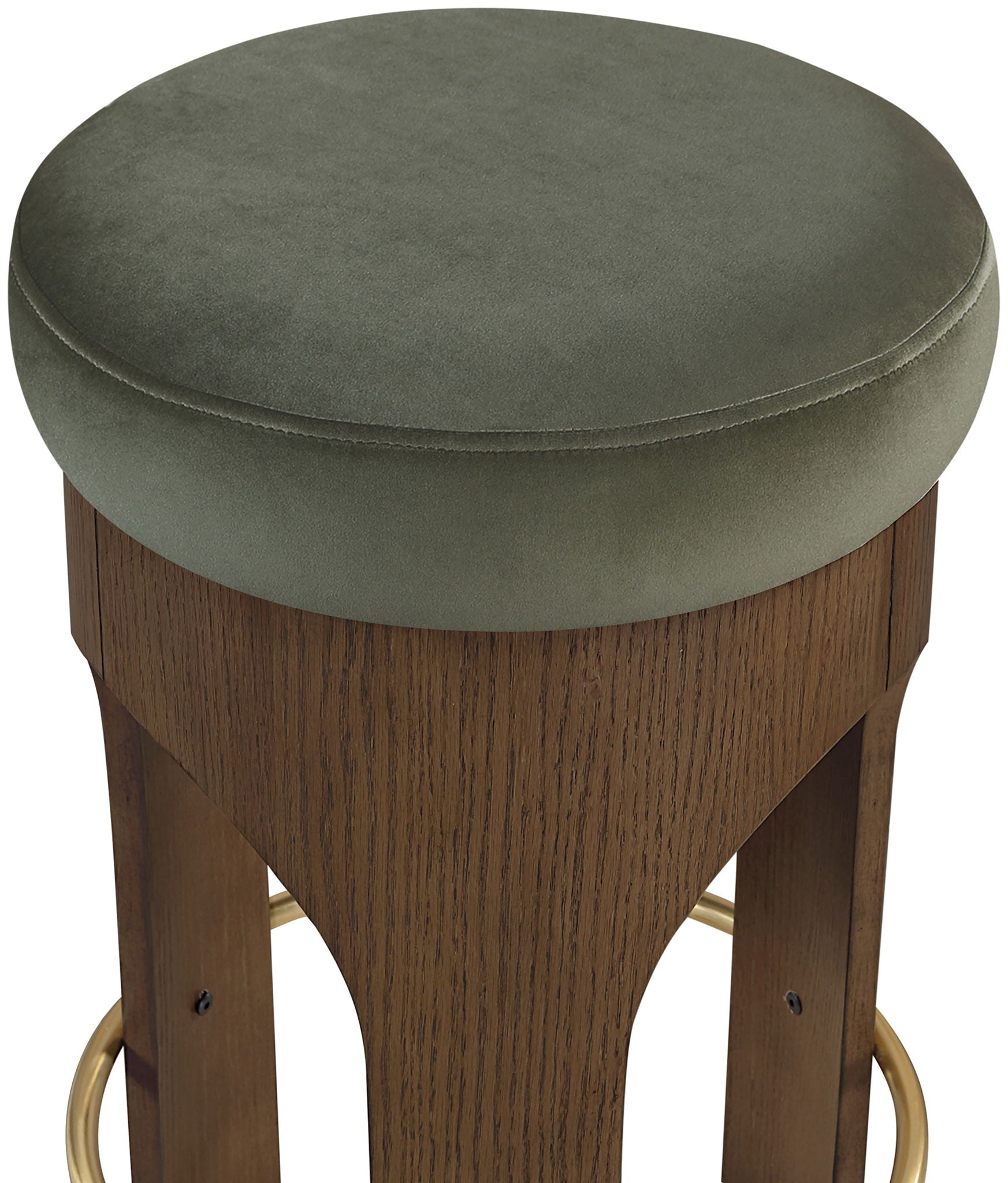 Bocceli - Counter Stool - Brown Base