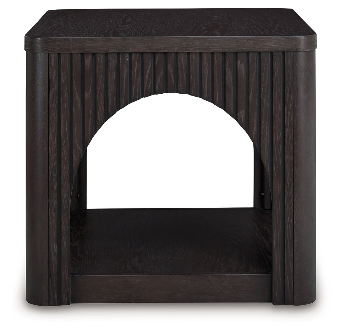 Yellink - Black - Square End Table - Urban Living Furniture (Los Angeles, CA)