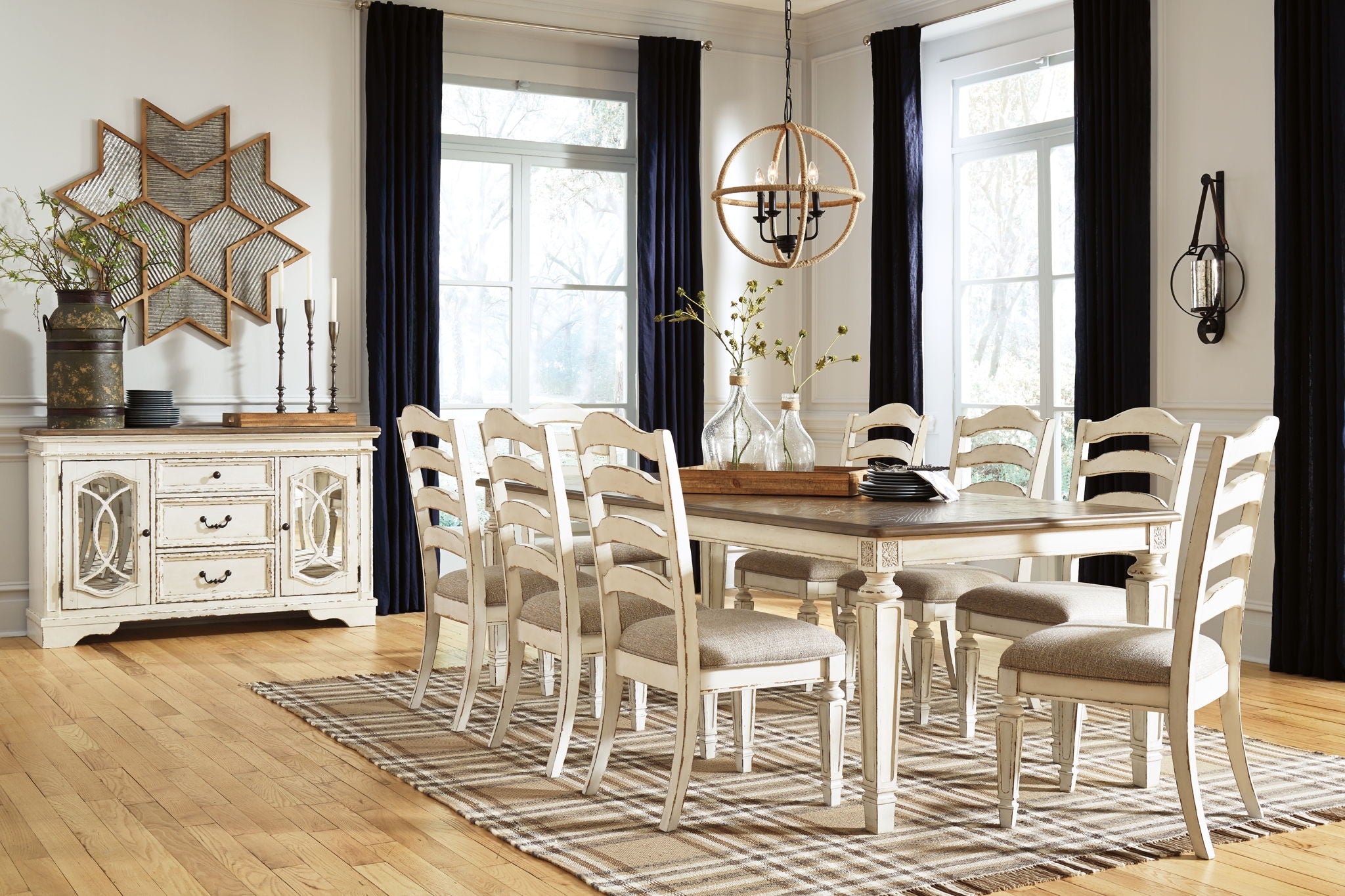 Realyn - Rectangular Dining Table Set - Urban Living Furniture (Los Angeles, CA)