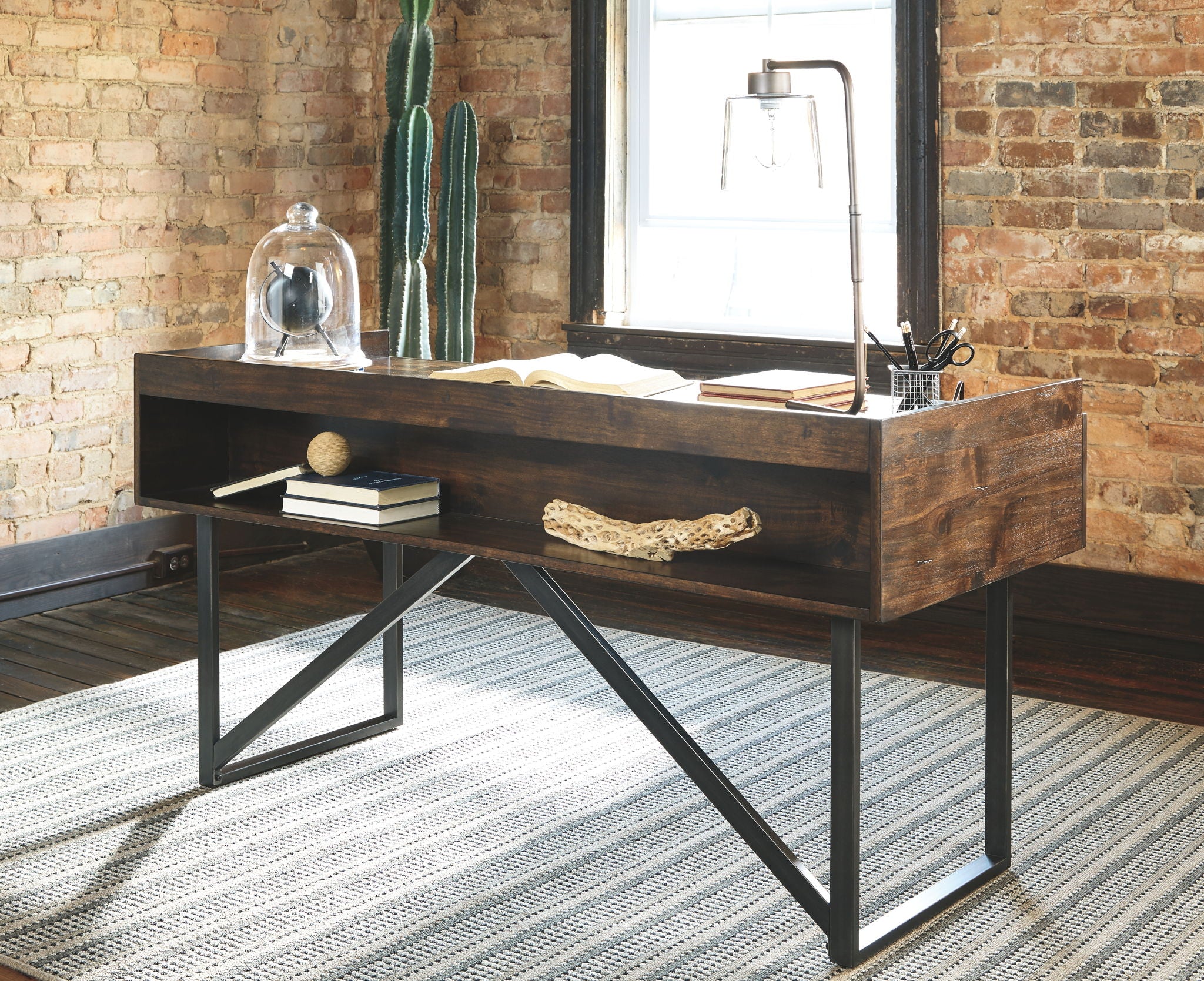 Starmore - Brown - Home Office Desk - Urban Living Furniture (Los Angeles, CA)