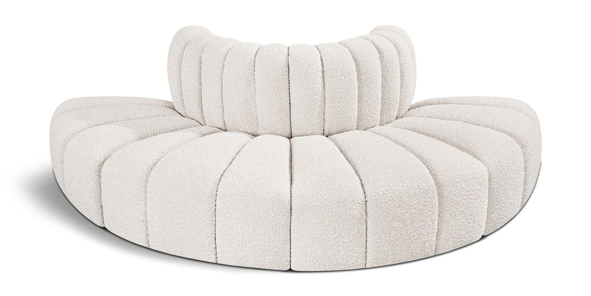Arc - Boucle Fabric 4 Piece Modular Sofa - Urban Living Furniture (Los Angeles, CA)