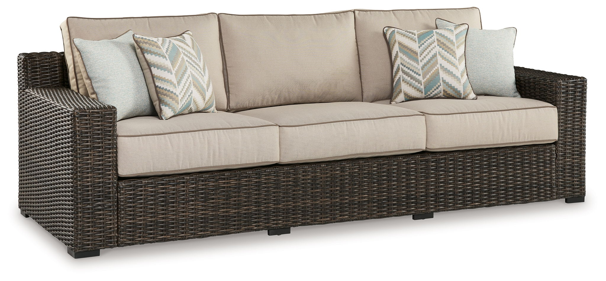Coastline Bay - Brown - Sofa With Cushion - Urban Living Furniture (Los Angeles, CA)