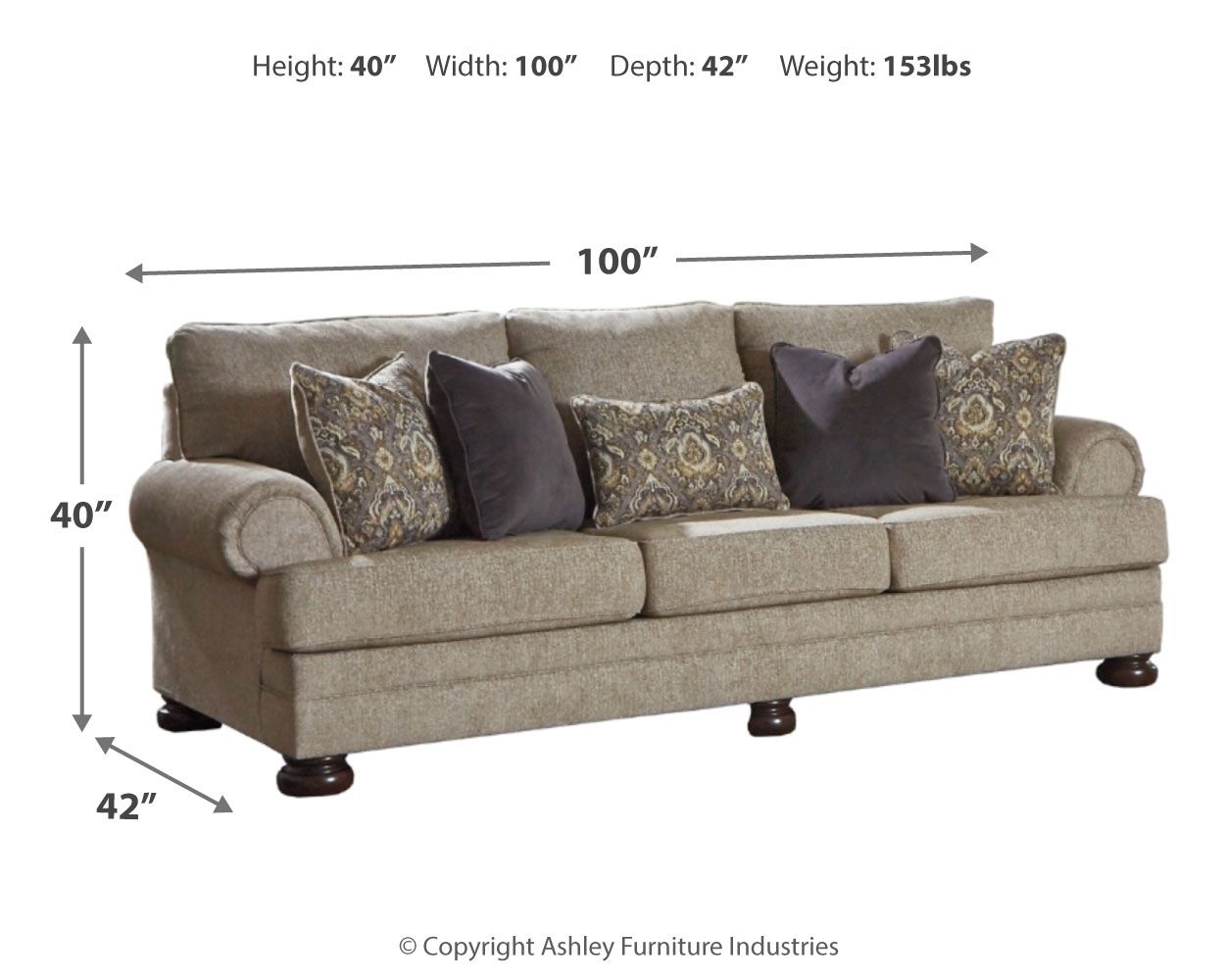 Kananwood - Oatmeal - Sofa - Urban Living Furniture (Los Angeles, CA)