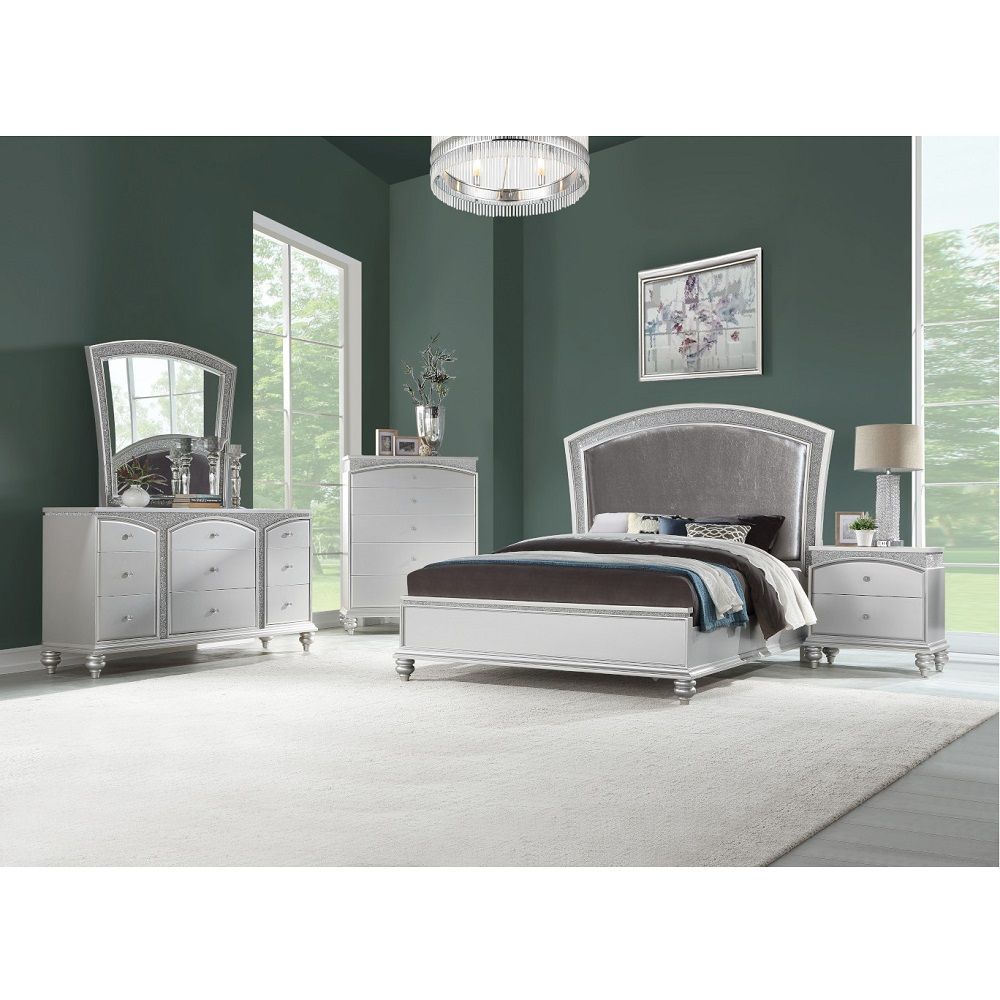 Maverick - Mirror - Platinum - Urban Living Furniture (Los Angeles, CA)
