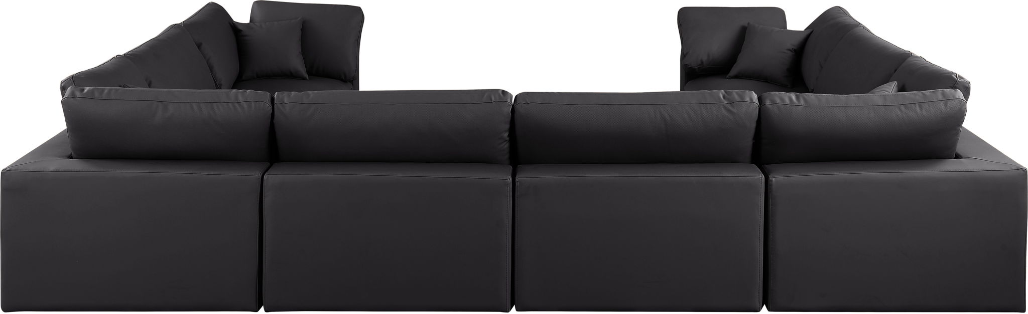 Comfy - 8 Piece Faux Leather Modular Sectional - Urban Living Furniture (Los Angeles, CA)
