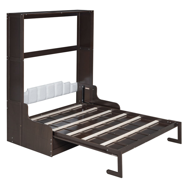 Murphy Wall Bed With Cushion, Space Saving Design, And Construction