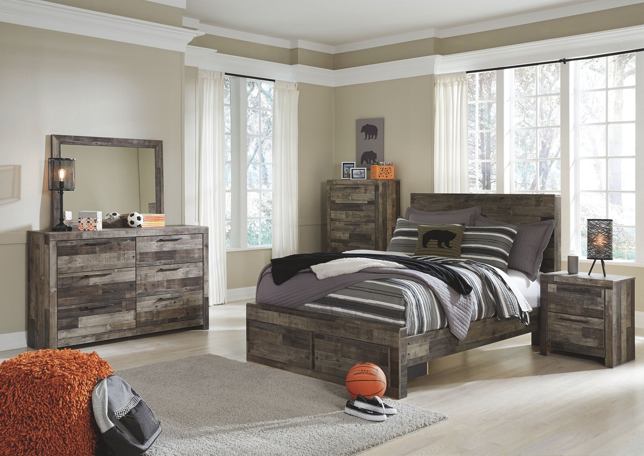 Derekson - Youth Panel Bedroom Set - Urban Living Furniture (Los Angeles, CA)