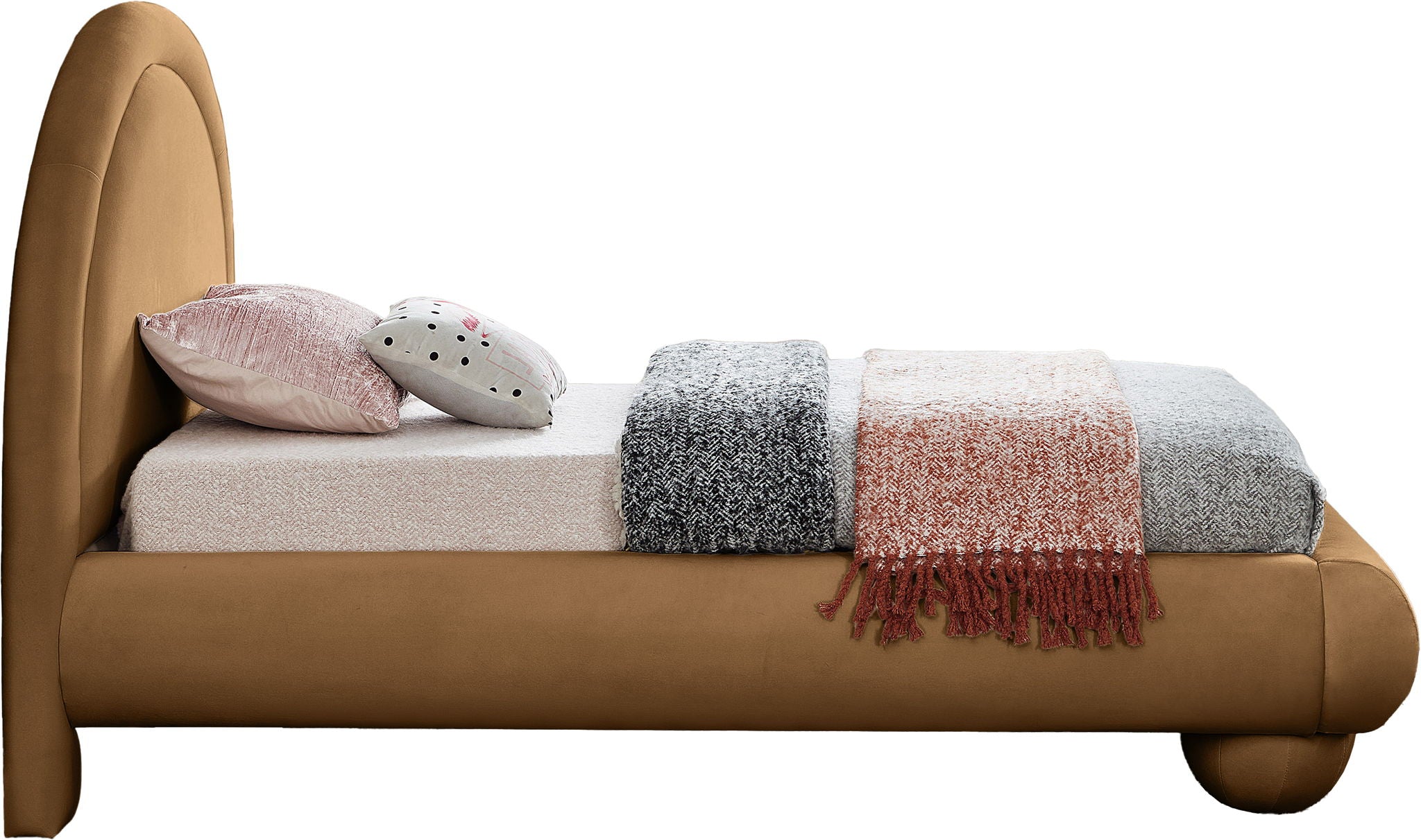 Madrid - Velvet Upholstered Bed - Urban Living Furniture (Los Angeles, CA)
