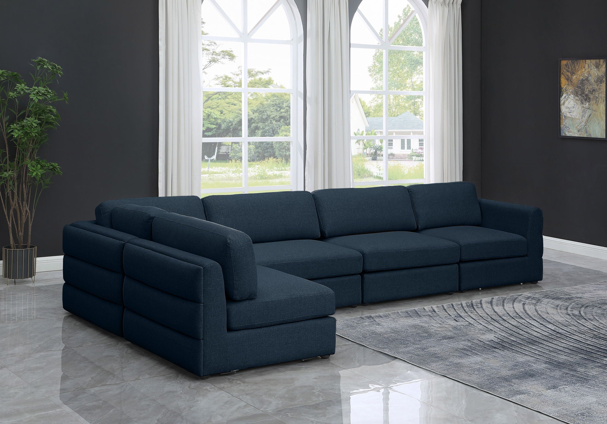 Beckham - 5 Piece Modular Sectional - Urban Living Furniture (Los Angeles, CA)