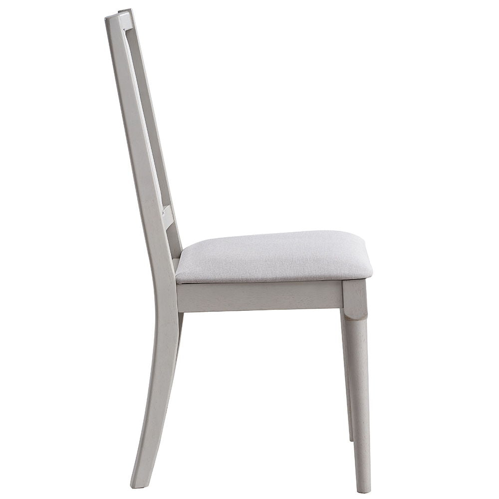 Marta - Side Chair (Set of 2) - Beige Linen & Natural Finish - Urban Living Furniture (Los Angeles, CA)