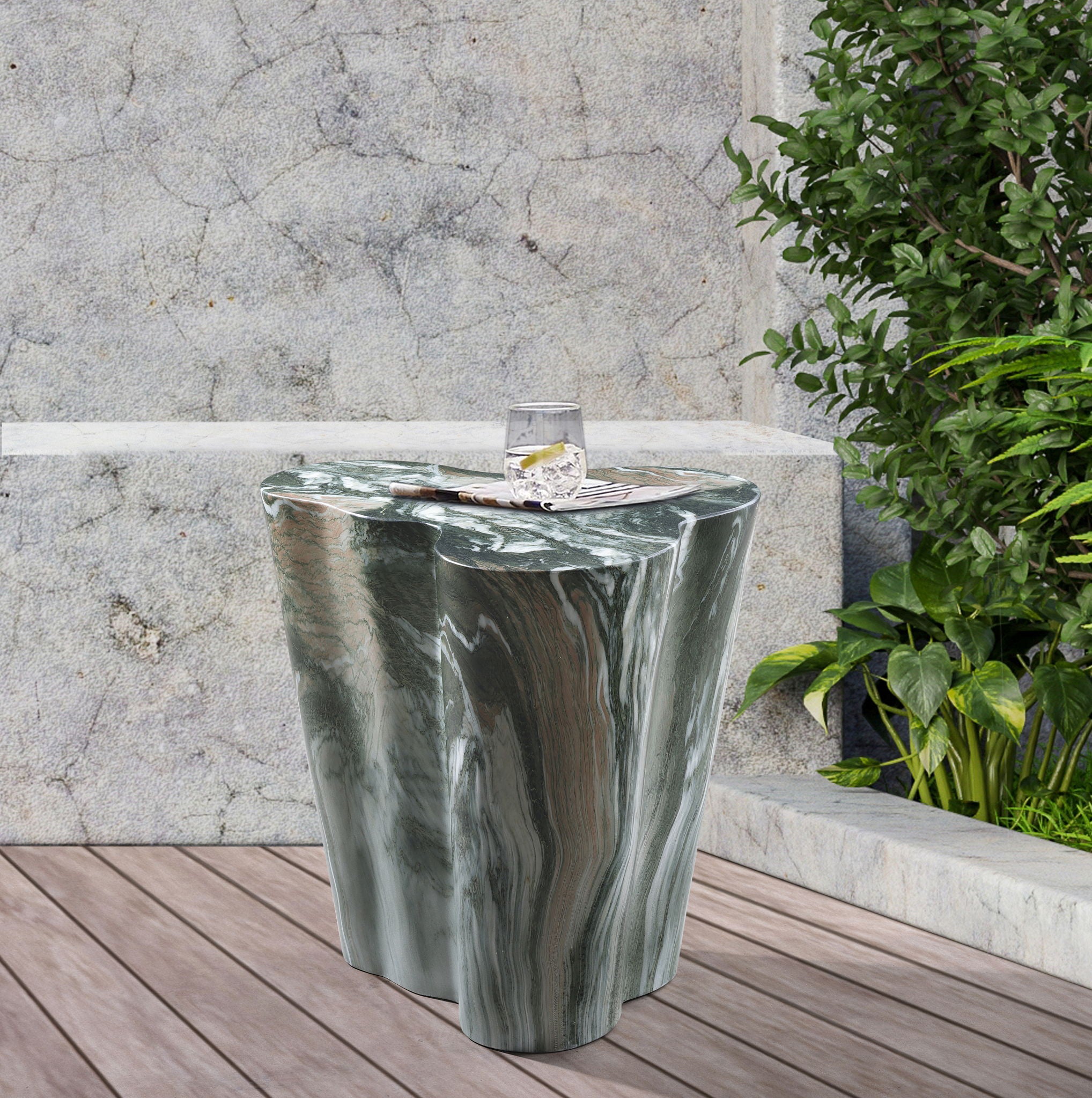 Monza - Concrete End Table - Urban Living Furniture (Los Angeles, CA)