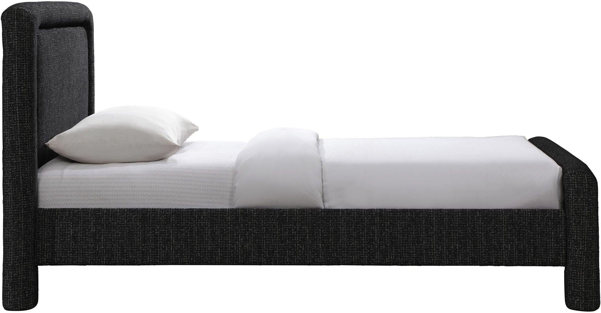 Baylor - Fabric With Interwoven Chenille Upholstered Bed - Urban Living Furniture (Los Angeles, CA)