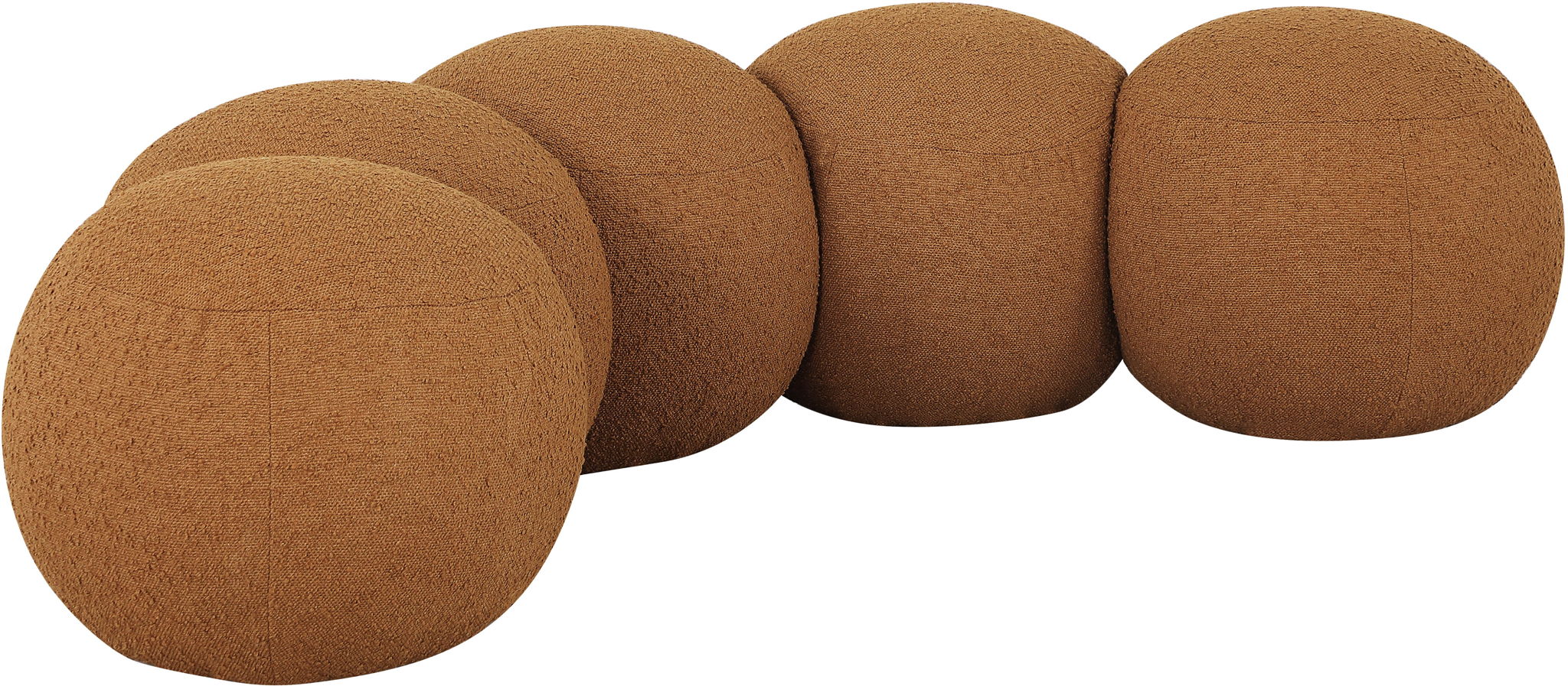 Apollo - Boucle Fabric Bench - Urban Living Furniture (Los Angeles, CA)