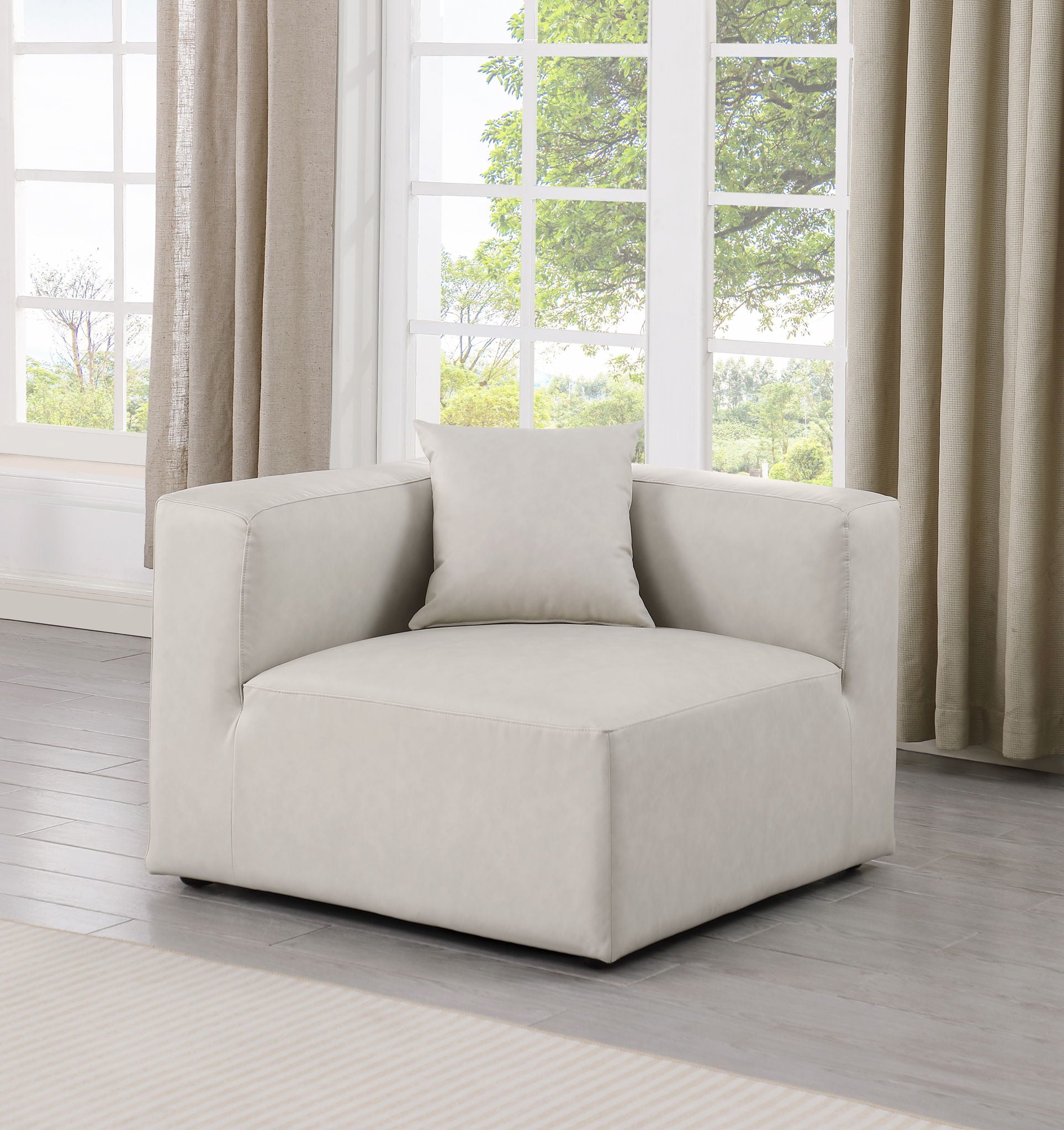 Cube - Corner Chair - Urban Living Furniture (Los Angeles, CA)