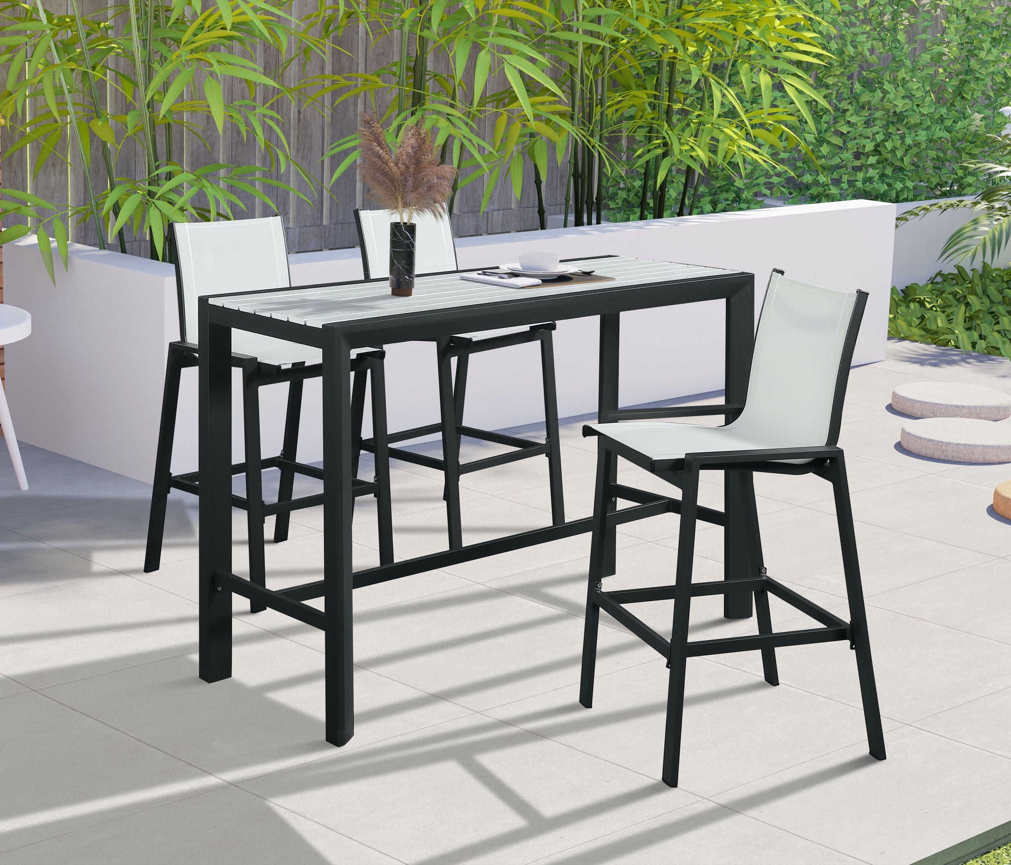 Nizuc - Outdoor Patio Rectangle Bar Table - Urban Living Furniture (Los Angeles, CA)