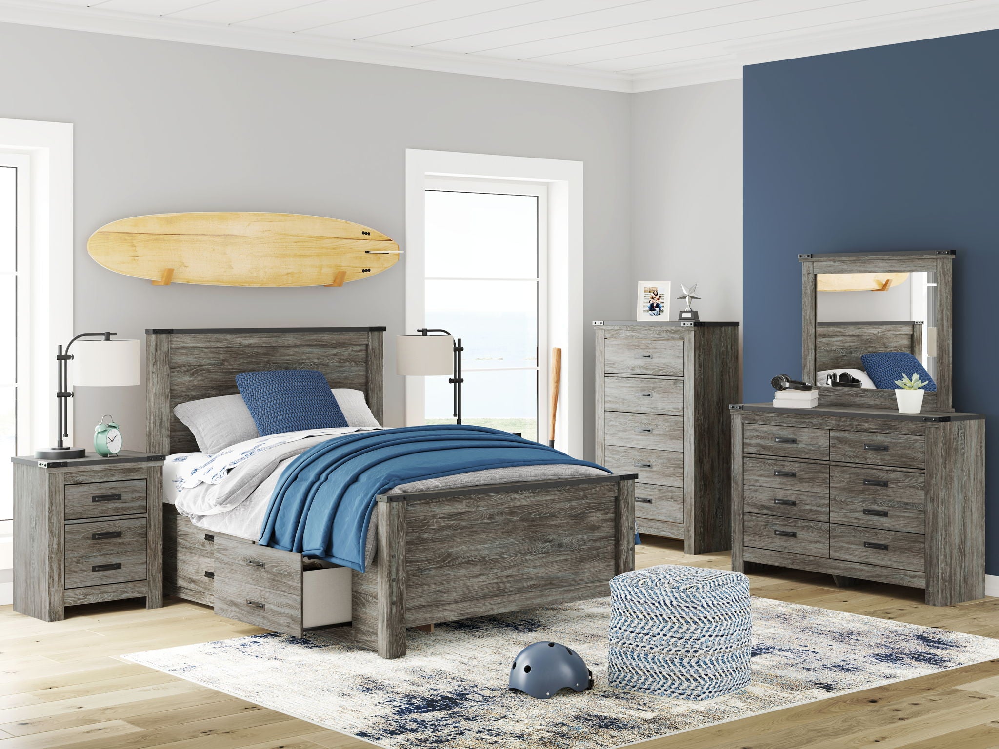 Frandern - Storage Panel Bedroom Set - Urban Living Furniture (Los Angeles, CA)
